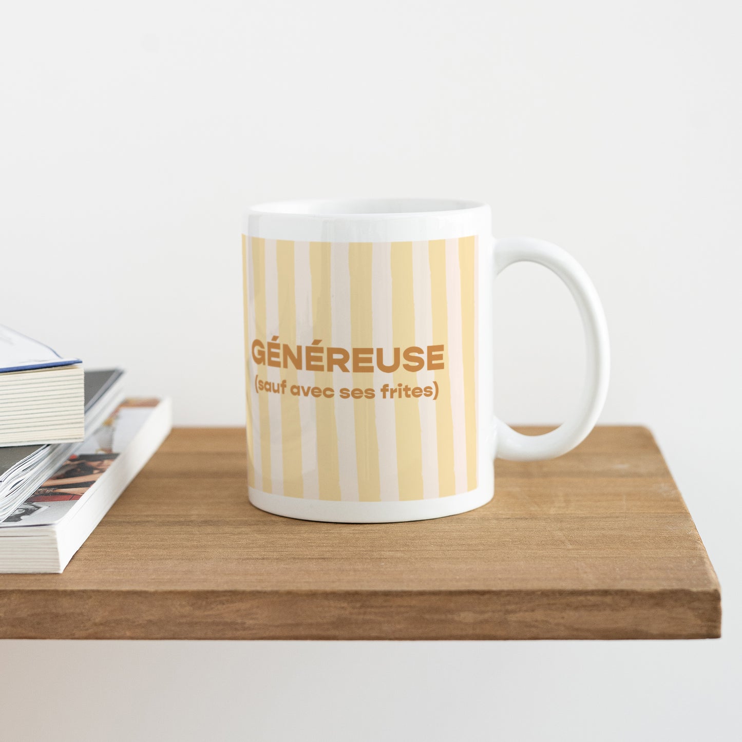 Mug Objets Blanc Généreuse foto N° 4