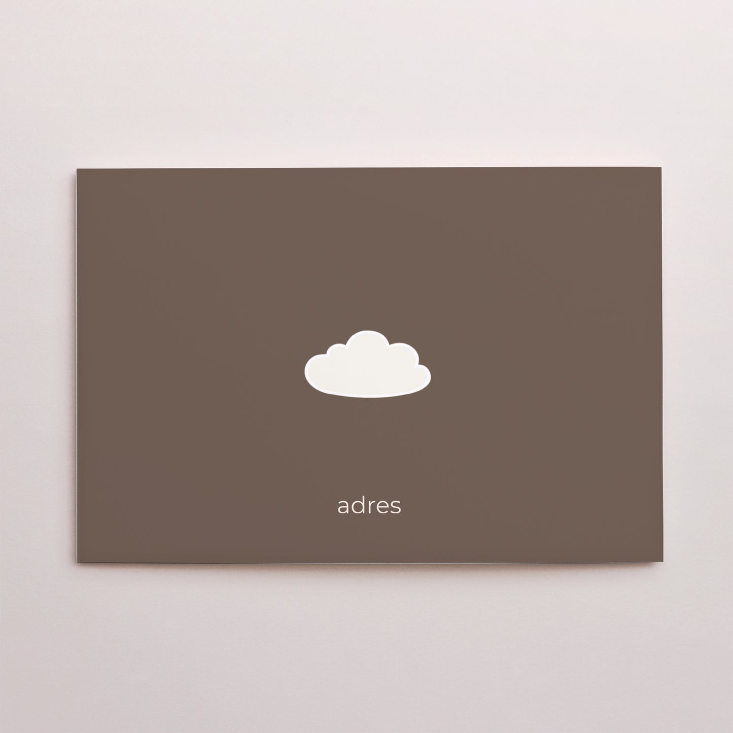 Uitnodigingskaart Doop Dubbele landschapspanelen Bébé Ange - Doop foto N° 3