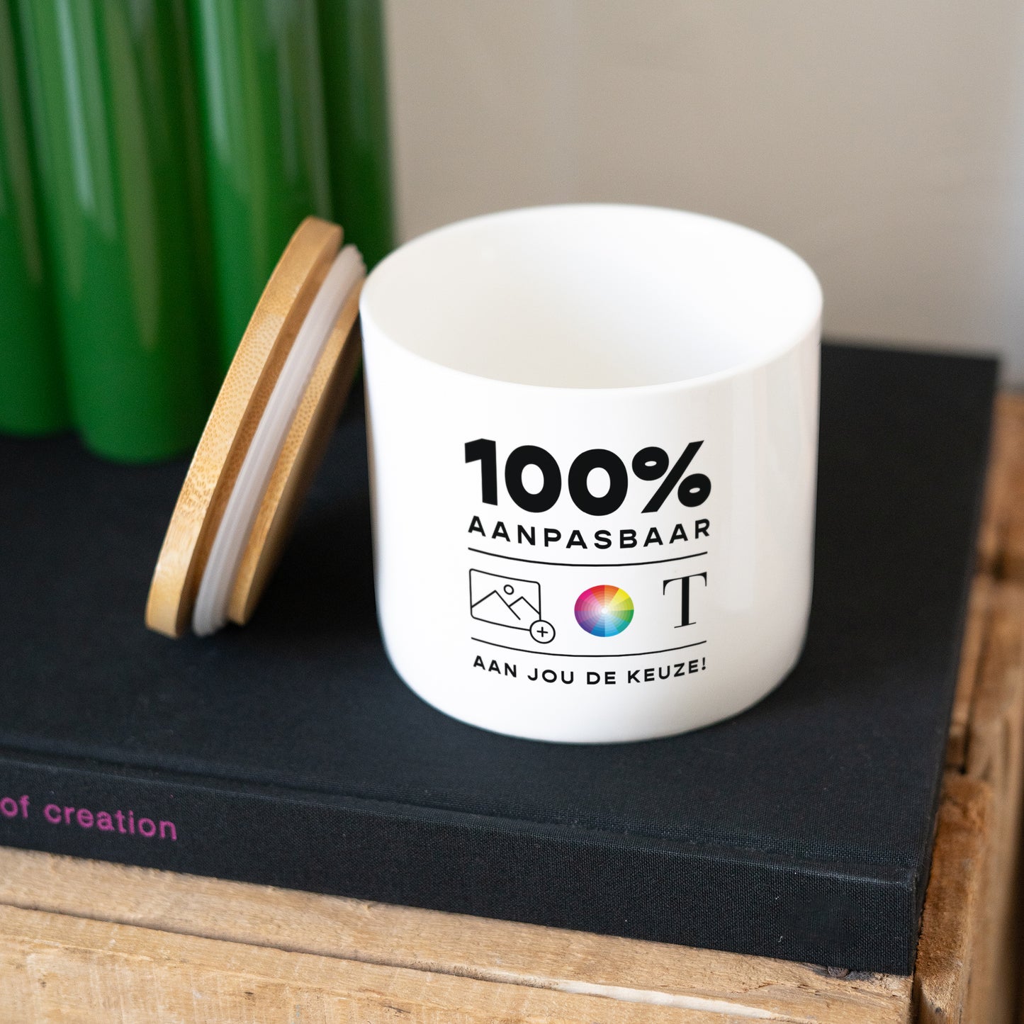 Keramiek pot Objecten 48 cl Do It Yourself foto N° 3