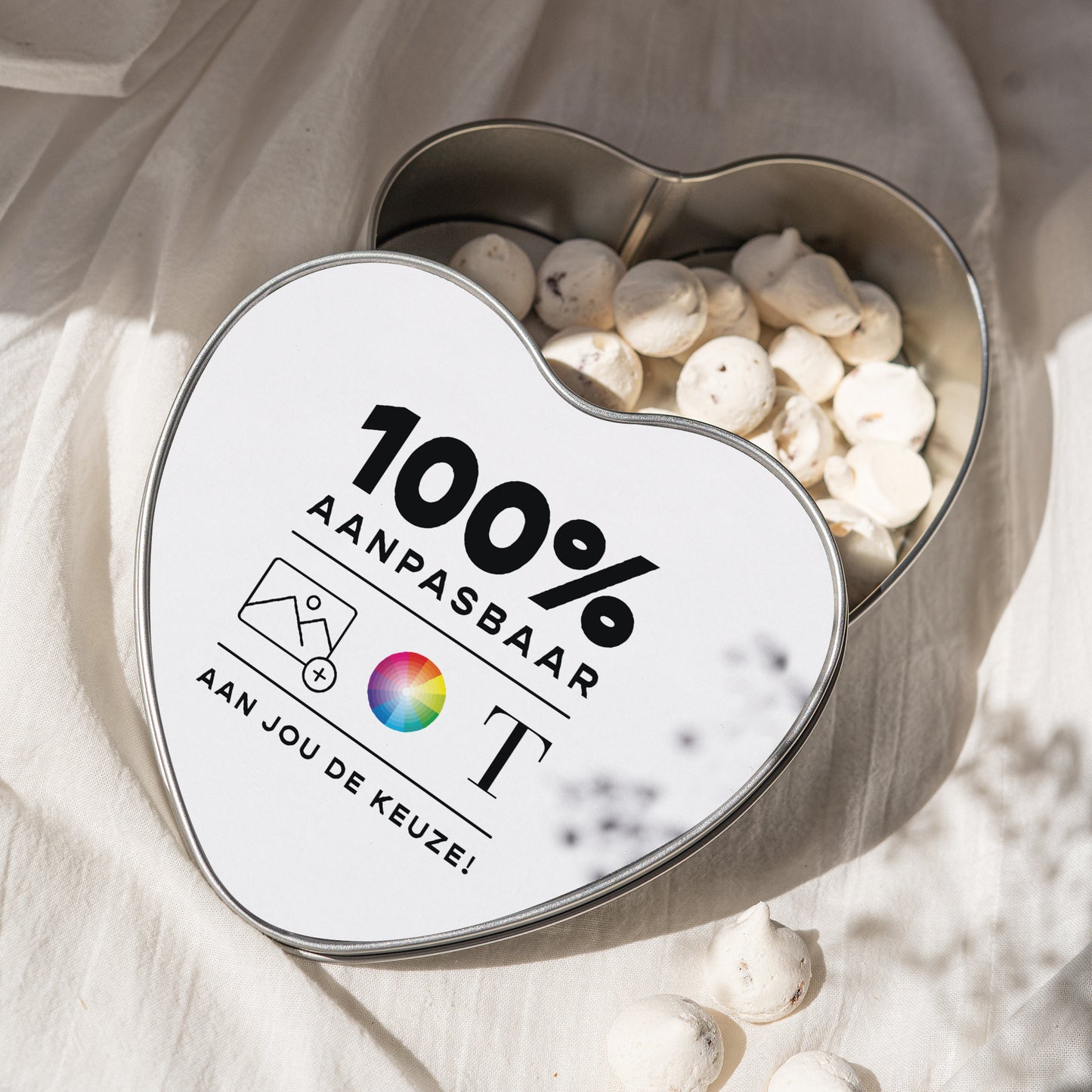 Metalen doos Objecten Hart Do It Yourself foto N° 2