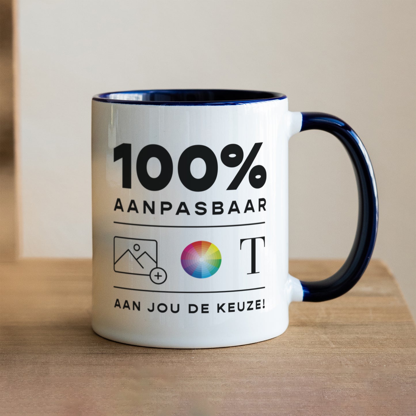 Mok Objecten Blauw Do It Yourself foto N° 1