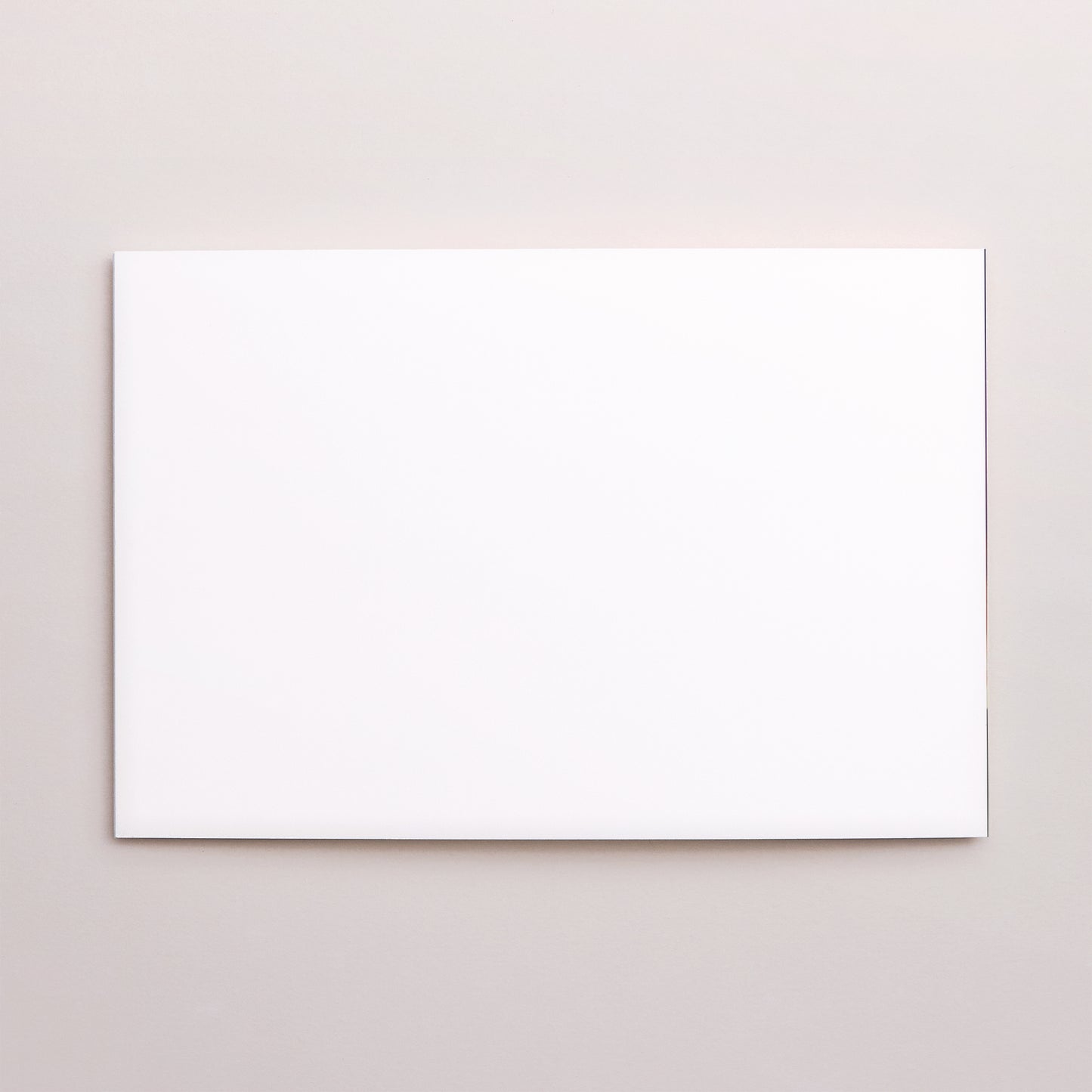 Uitnodigingskaart Overlijden Dubbele landschapspanelen Verblindende eclips foto N° 3
