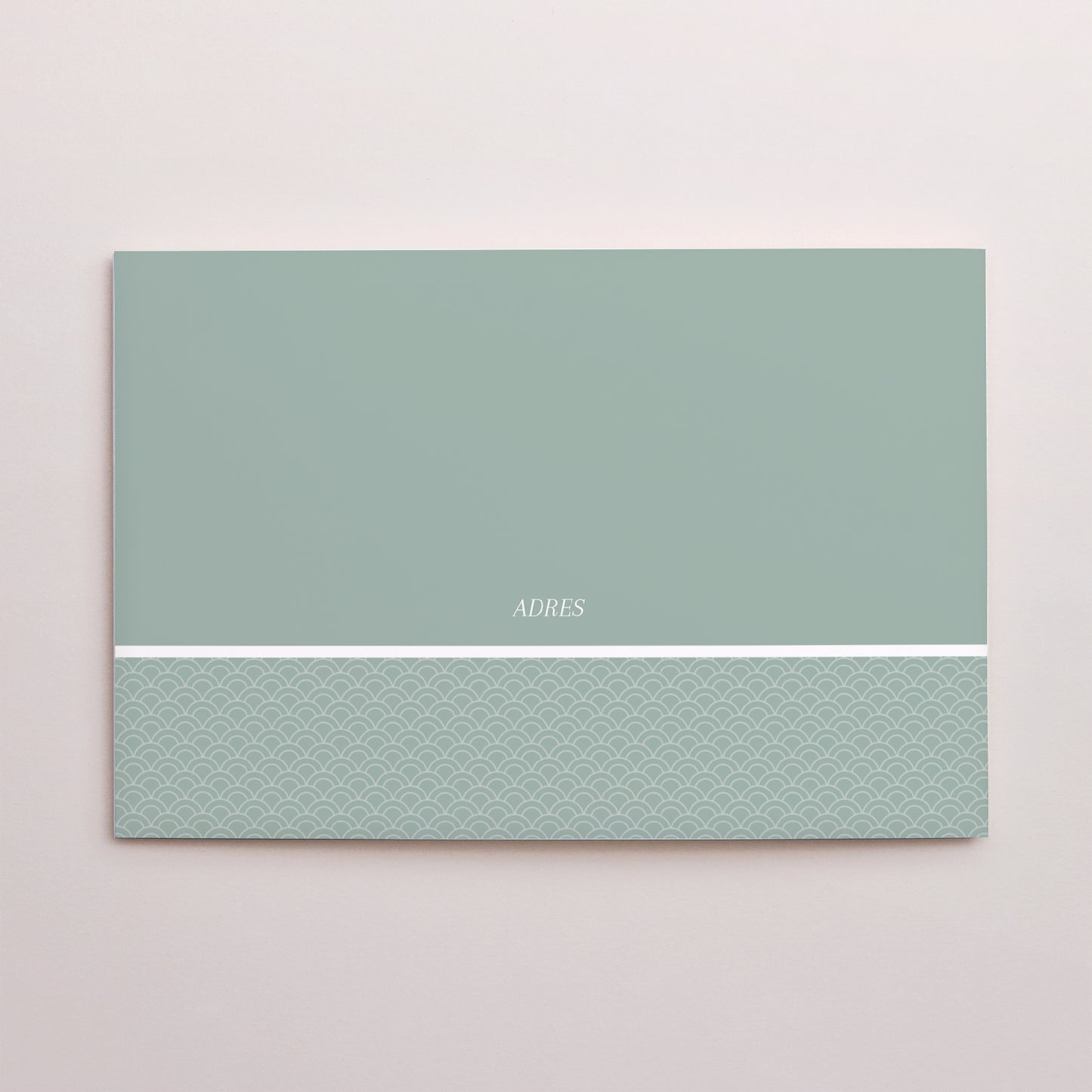 Uitnodigingskaart Communie Dubbele landschapspanelen Plechtige Communie foto N° 3