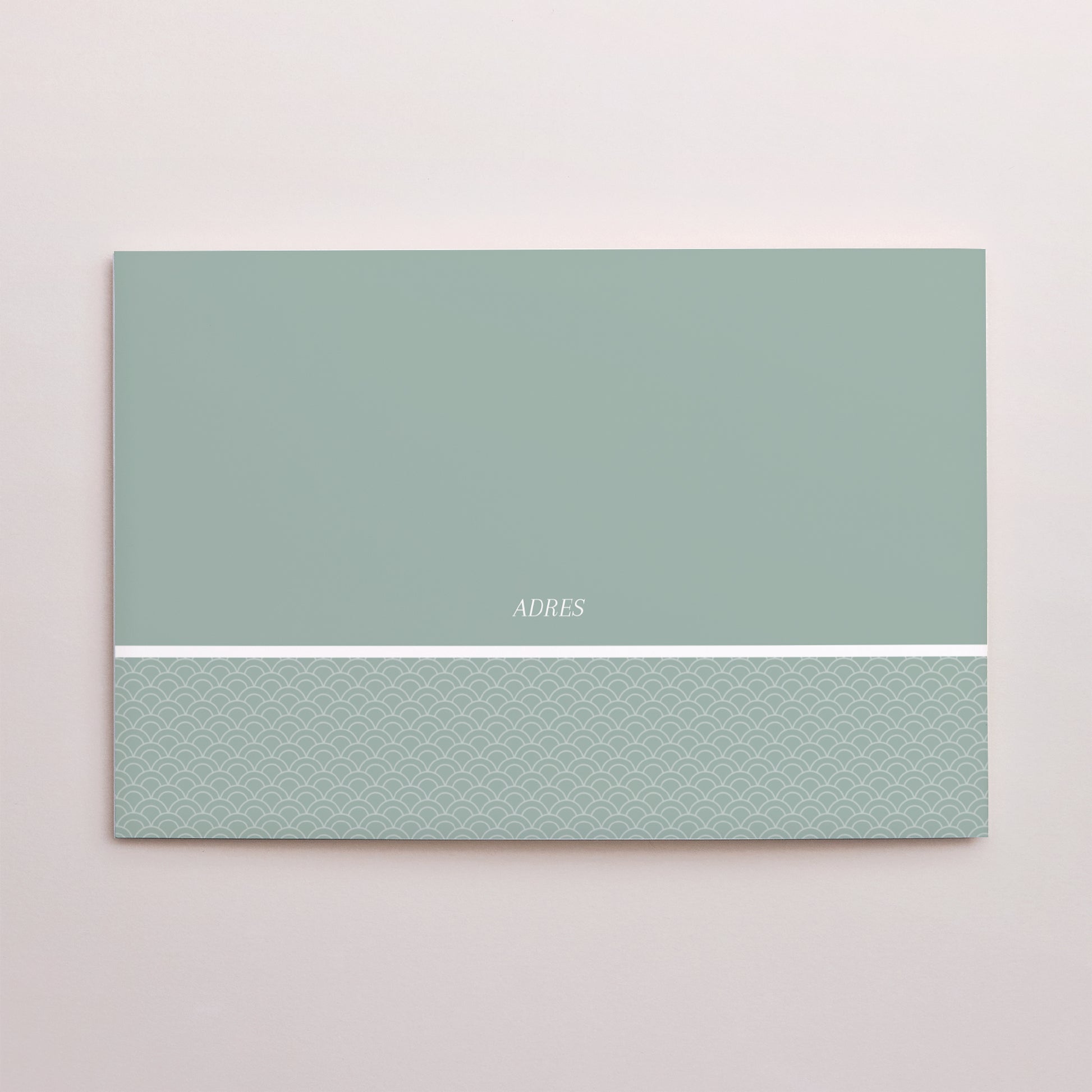 Uitnodigingskaart Communie Dubbele landschapspanelen Plechtige Communie foto N° 3