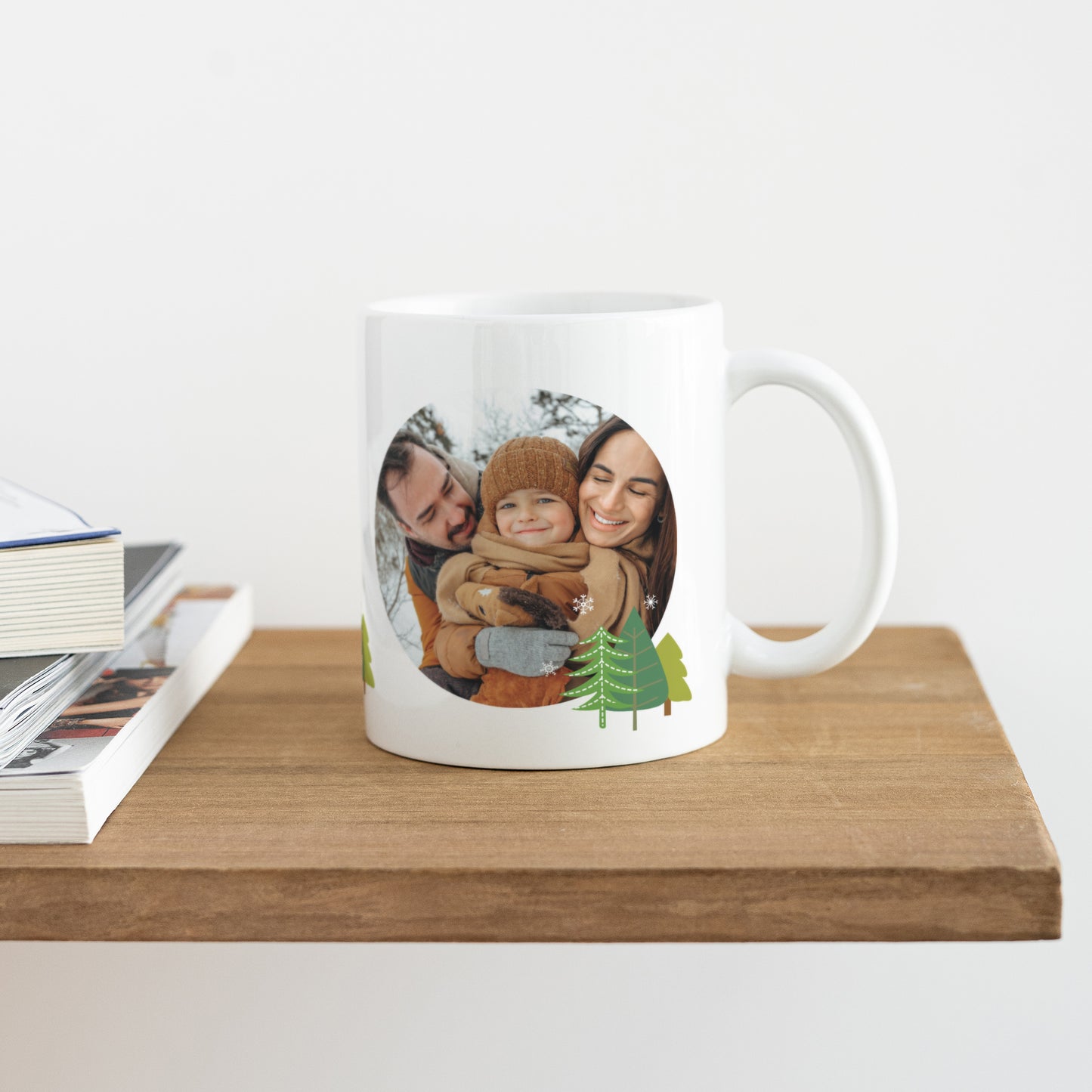 Mok Objecten Wit Kerstkleur foto N° 4