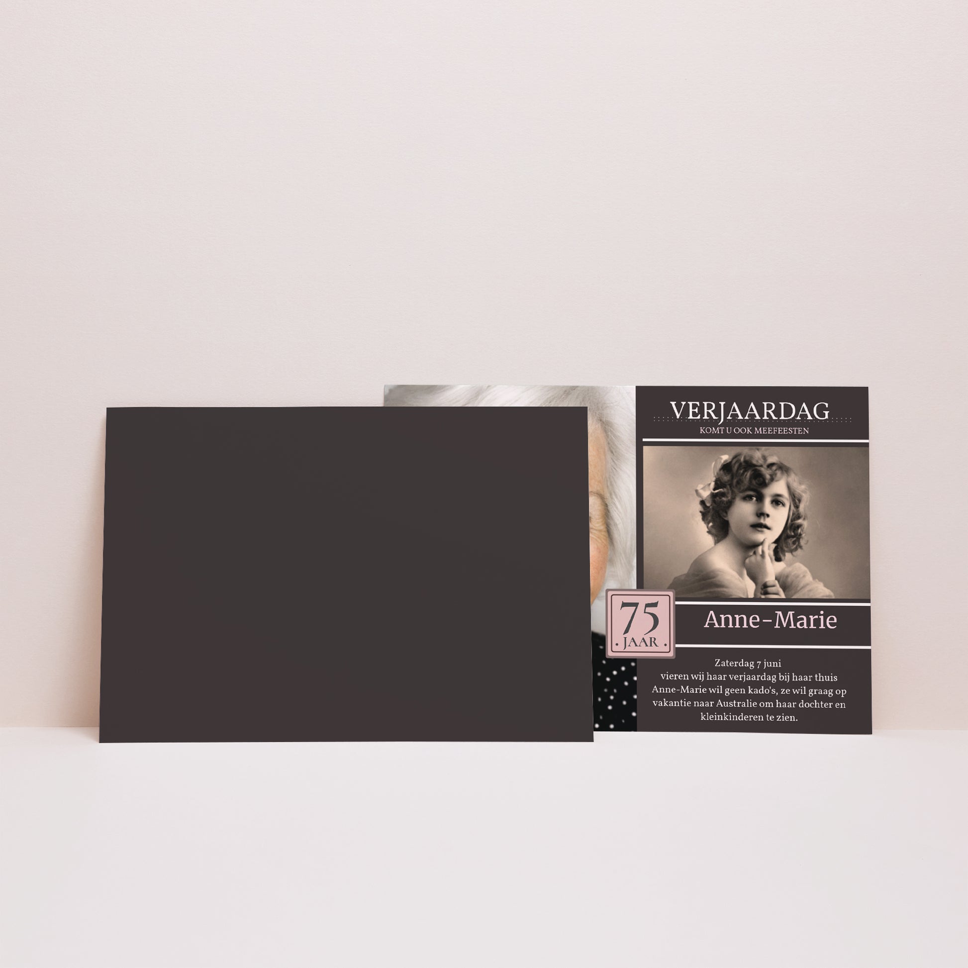 Uitnodigingen Verjaardag Volwassene Landschap Gedenkwaardige momenten foto N° 2