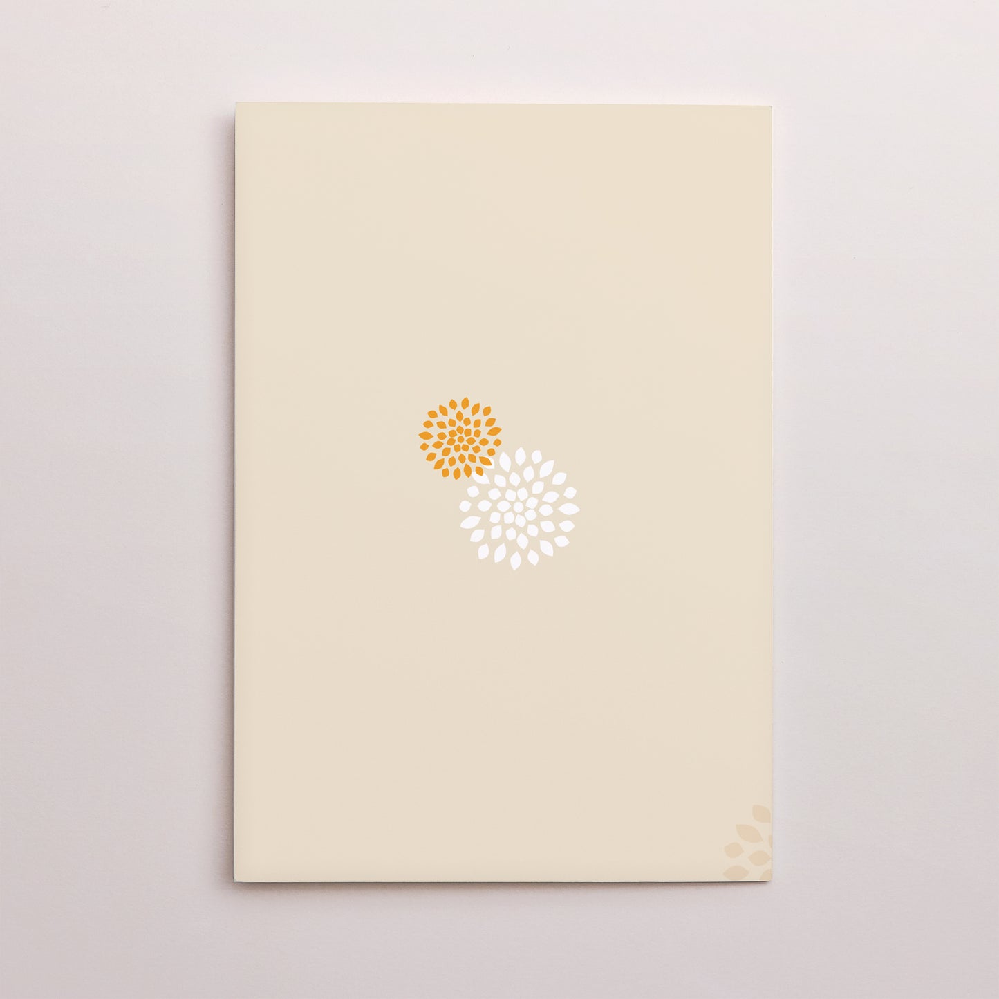 Menukaart Huwelijk Dubbel portretvenster Provençaals platteland foto N° 3