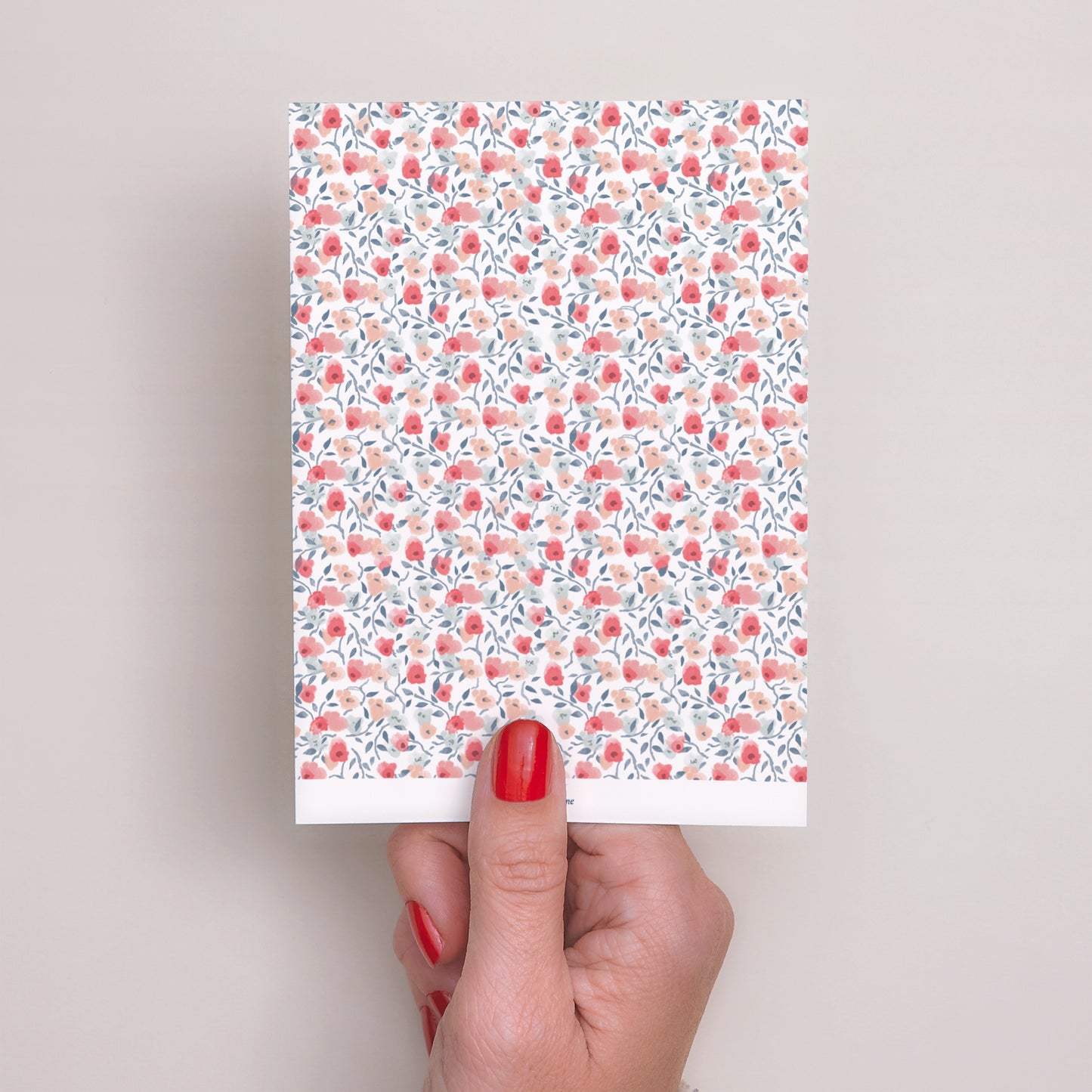 Bedankkaart Geboorte Portret Vrijheid foto N° 3