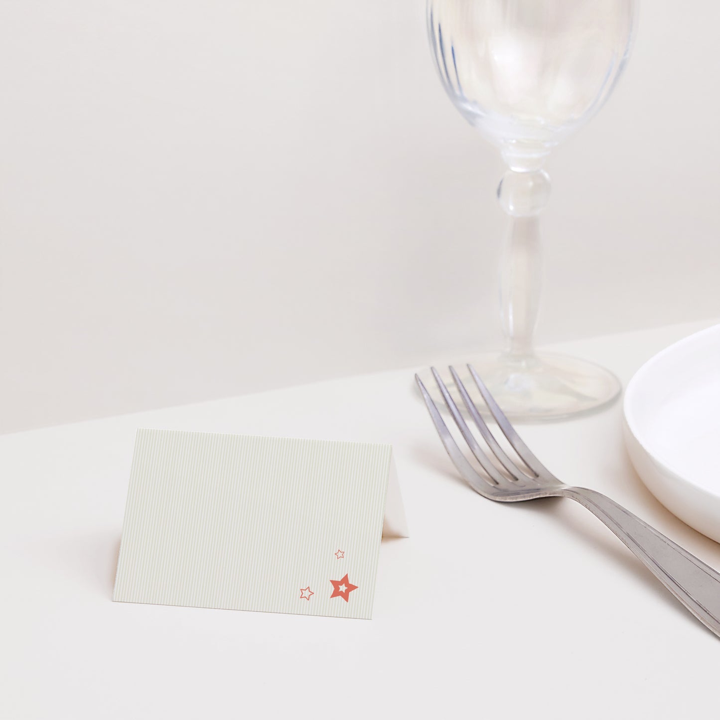 Naamkaartjes Doop 2 luiken Zacht foto N° 2