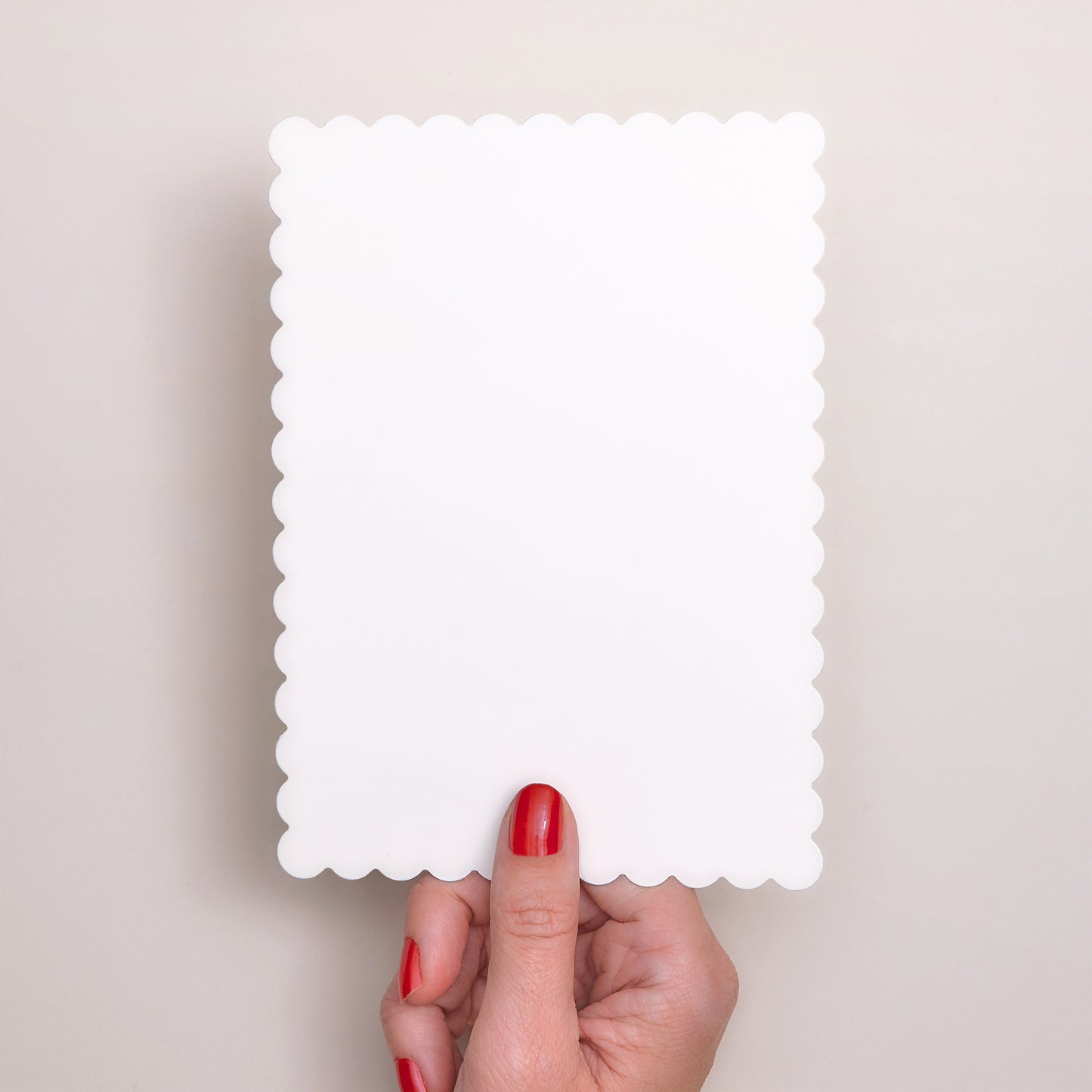 Doopuitnodiging Portret, biscuitranden Do It Yourself II foto N° 3