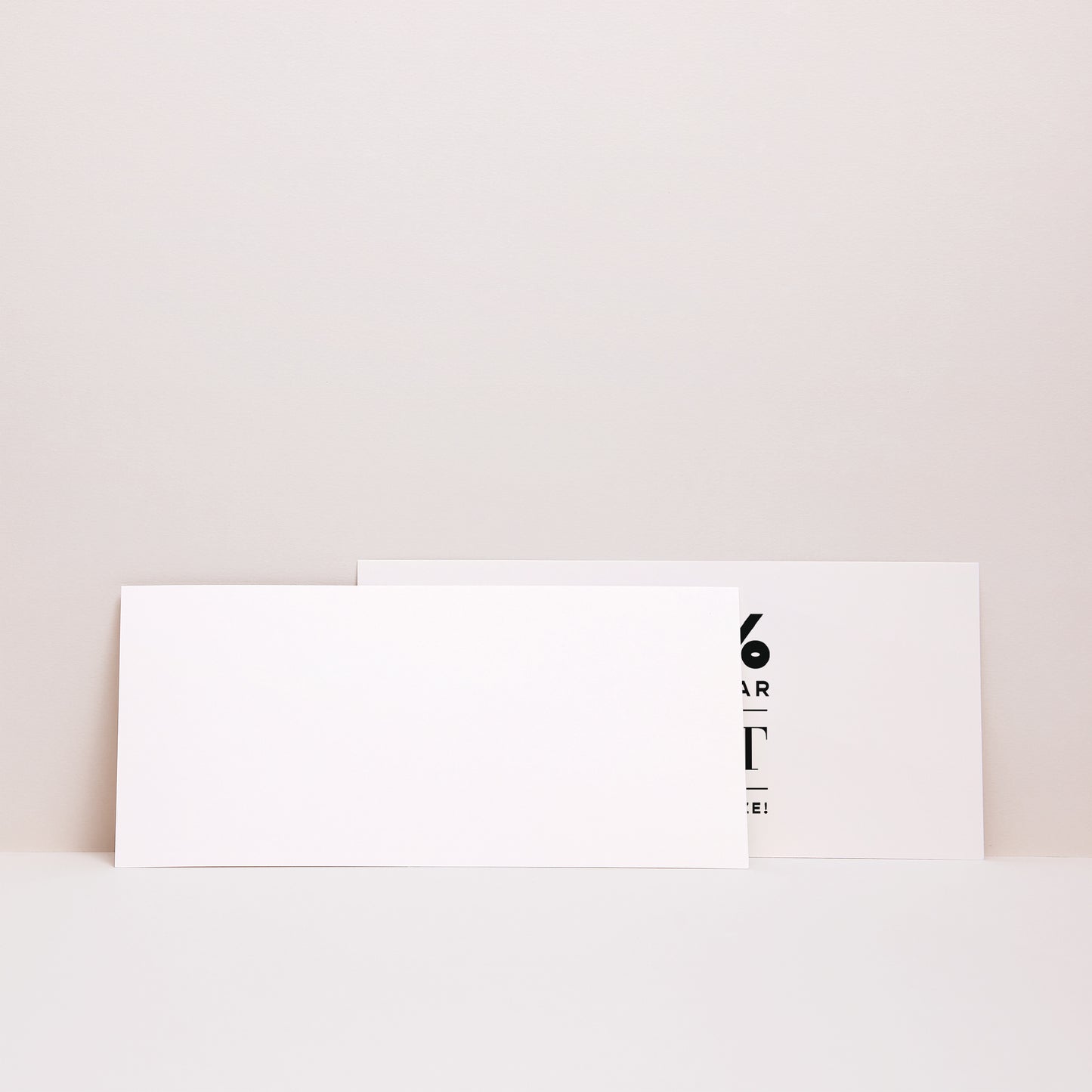 Doopuitnodiging Panoramisch landschap Do It Yourself II foto N° 3