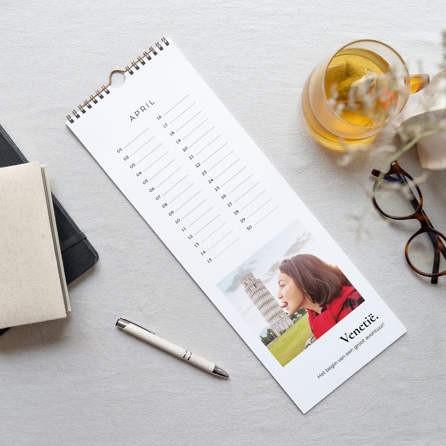 Kalender Eindejaar Perpetueel Reis foto N° 3