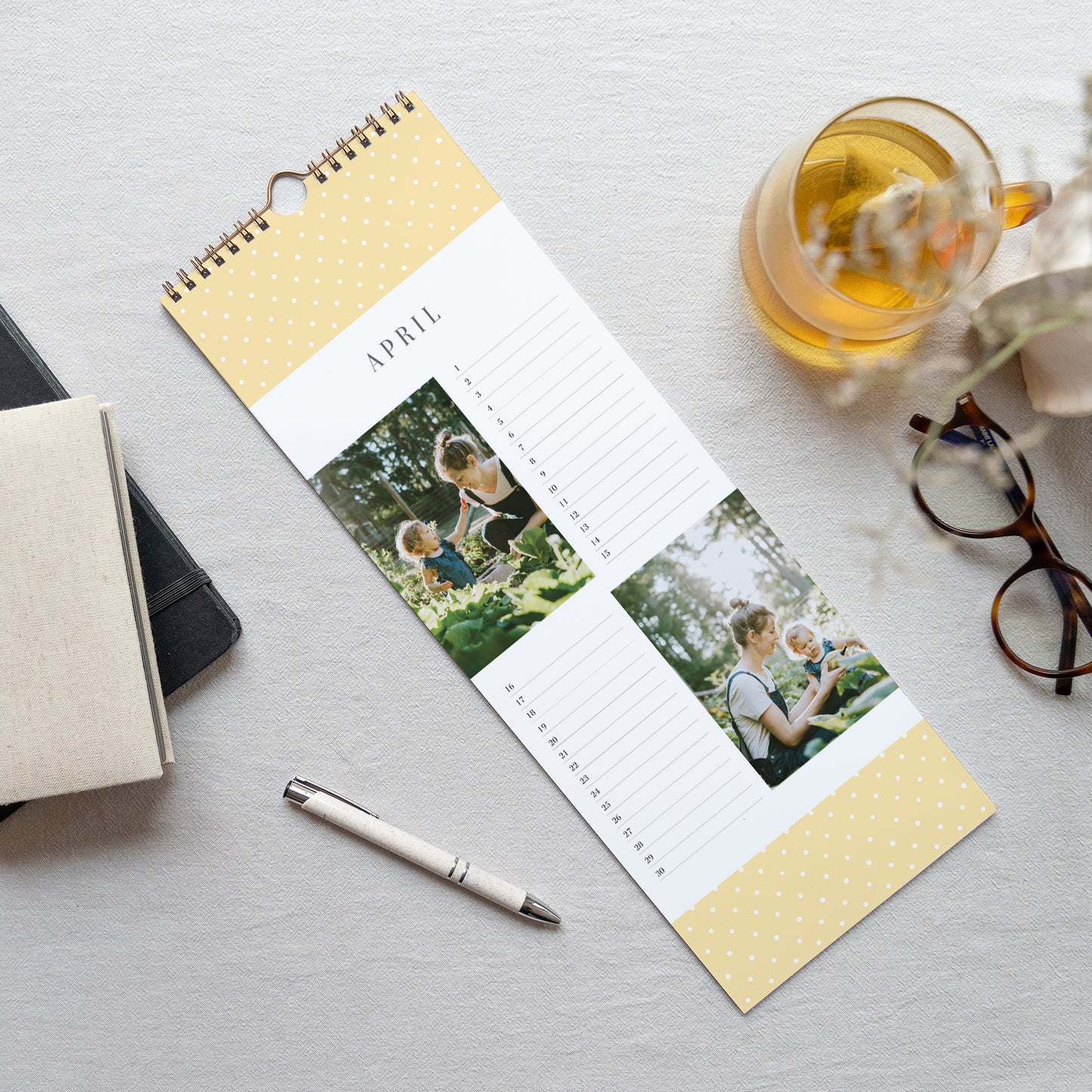 Kalender Eindejaar Perpetueel Erwten foto N° 3