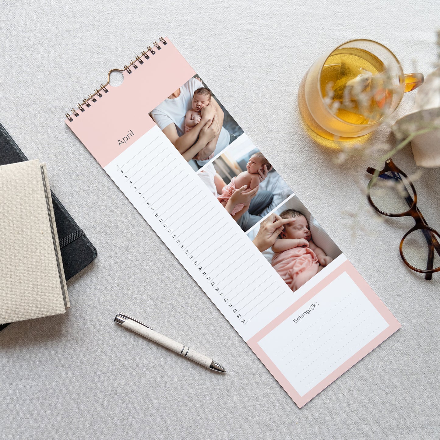 Kalender Eindejaar Perpetueel Meisje foto N° 3