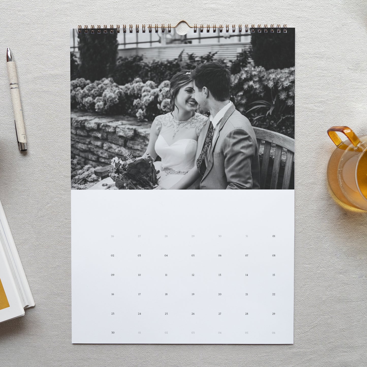 Kalender Eindejaar Muraal A3 Luxe foto N° 2