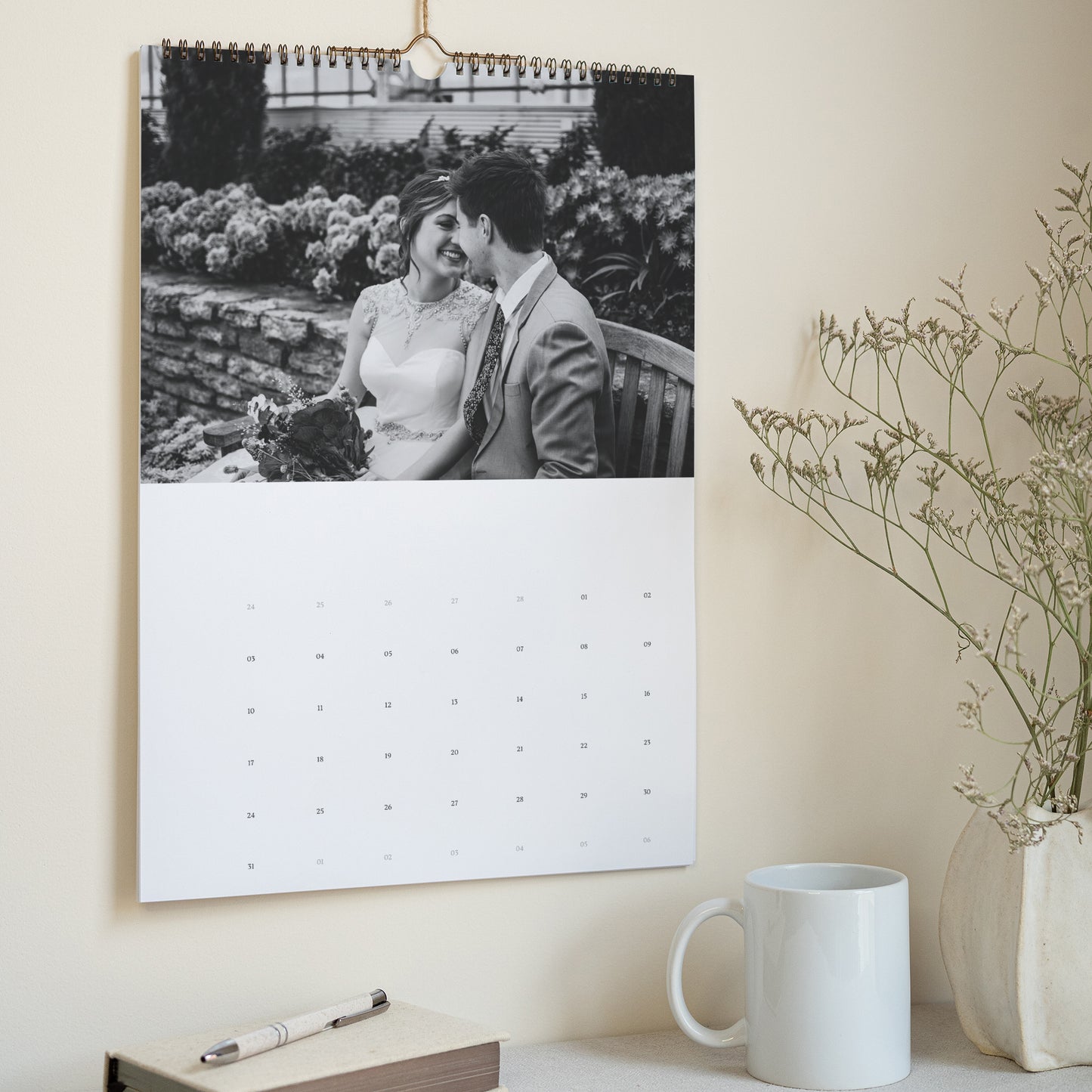 Kalender Eindejaar Muraal A3 Luxe foto N° 3