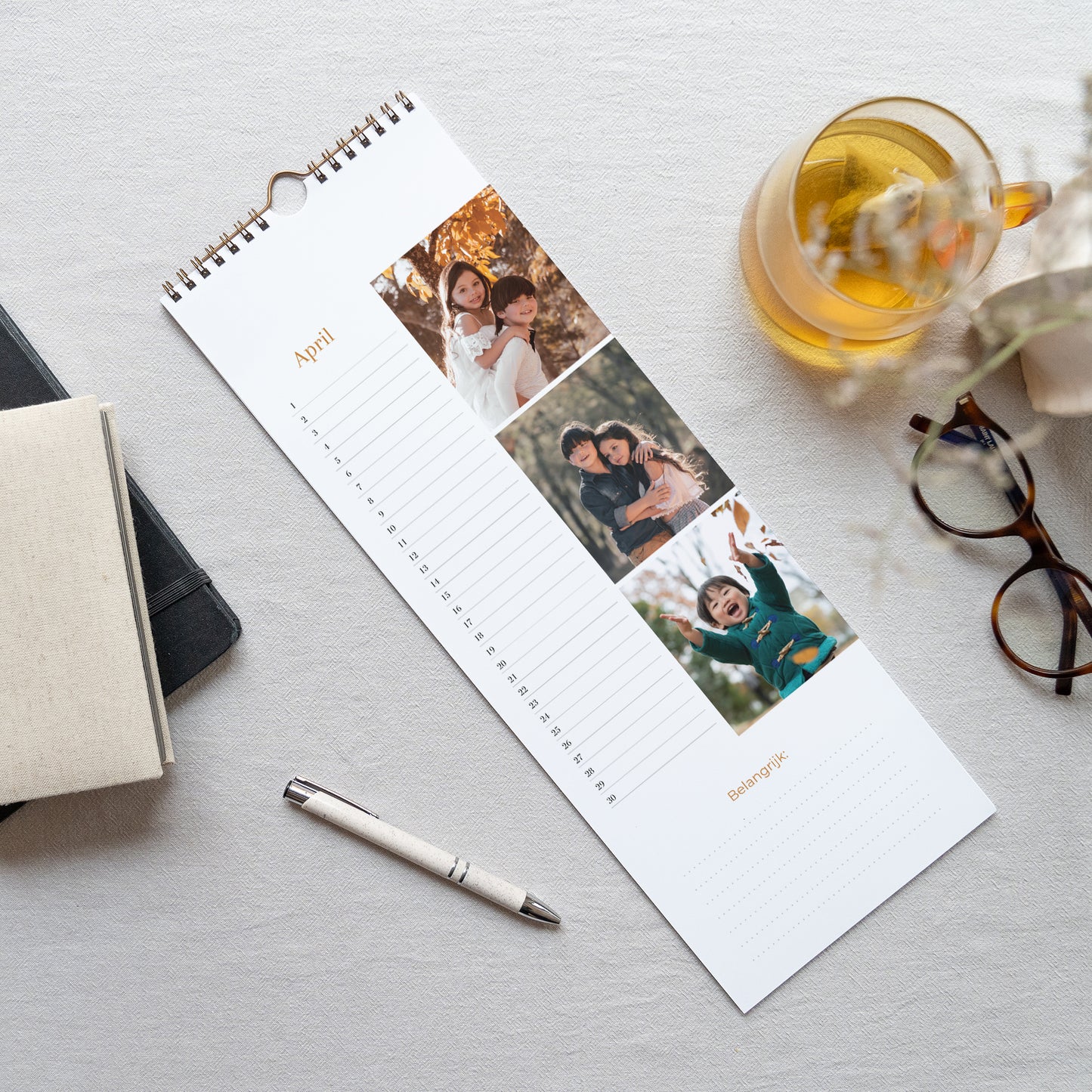 Kalender Eindejaar Perpetueel Duizend erwten foto N° 3