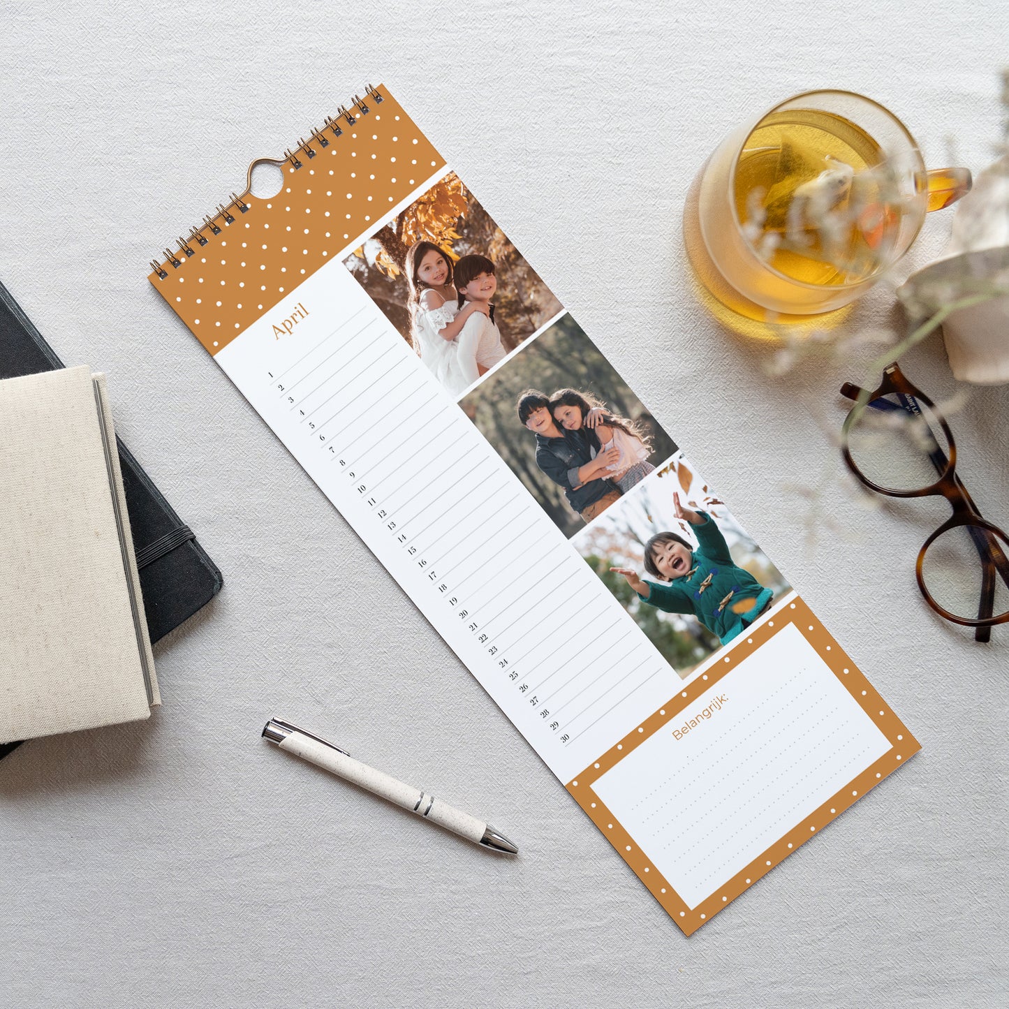 Kalender Eindejaar Perpetueel Duizend erwten foto N° 3