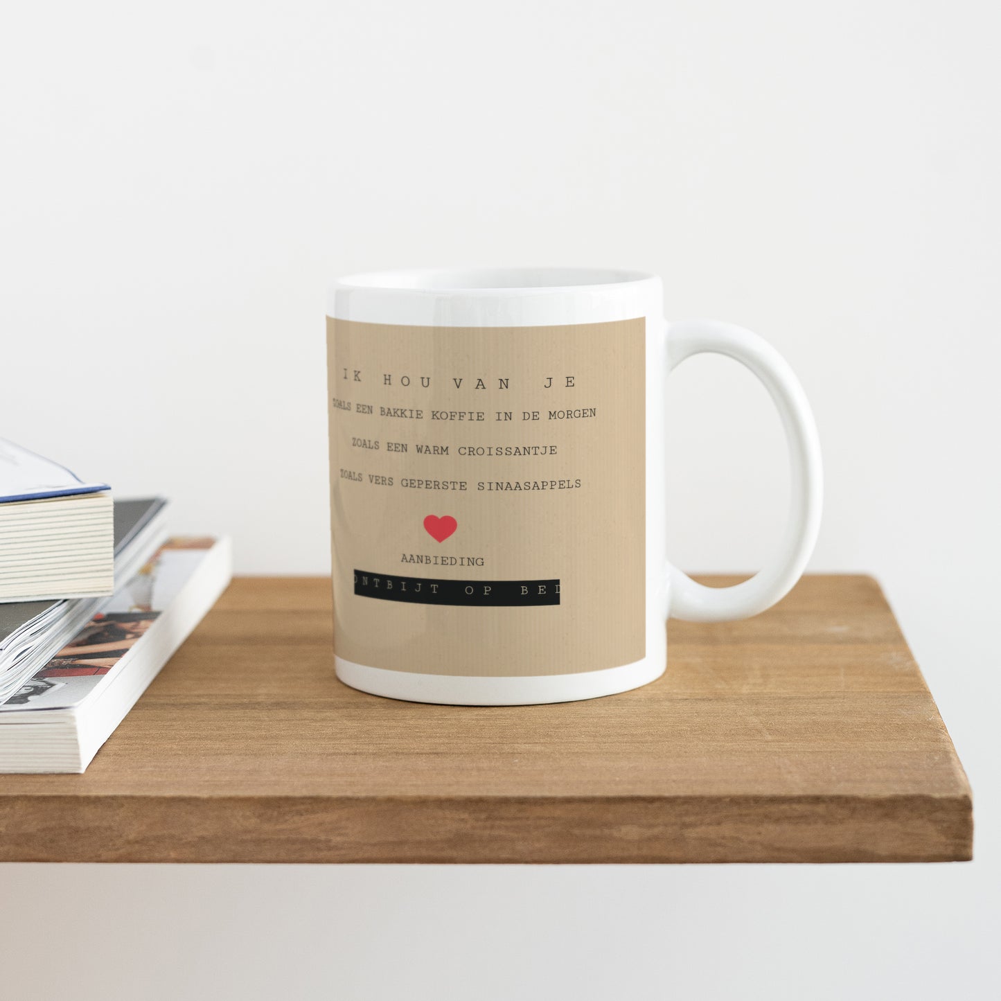 Mok Objecten Wit Mijn Valentijn foto N° 4