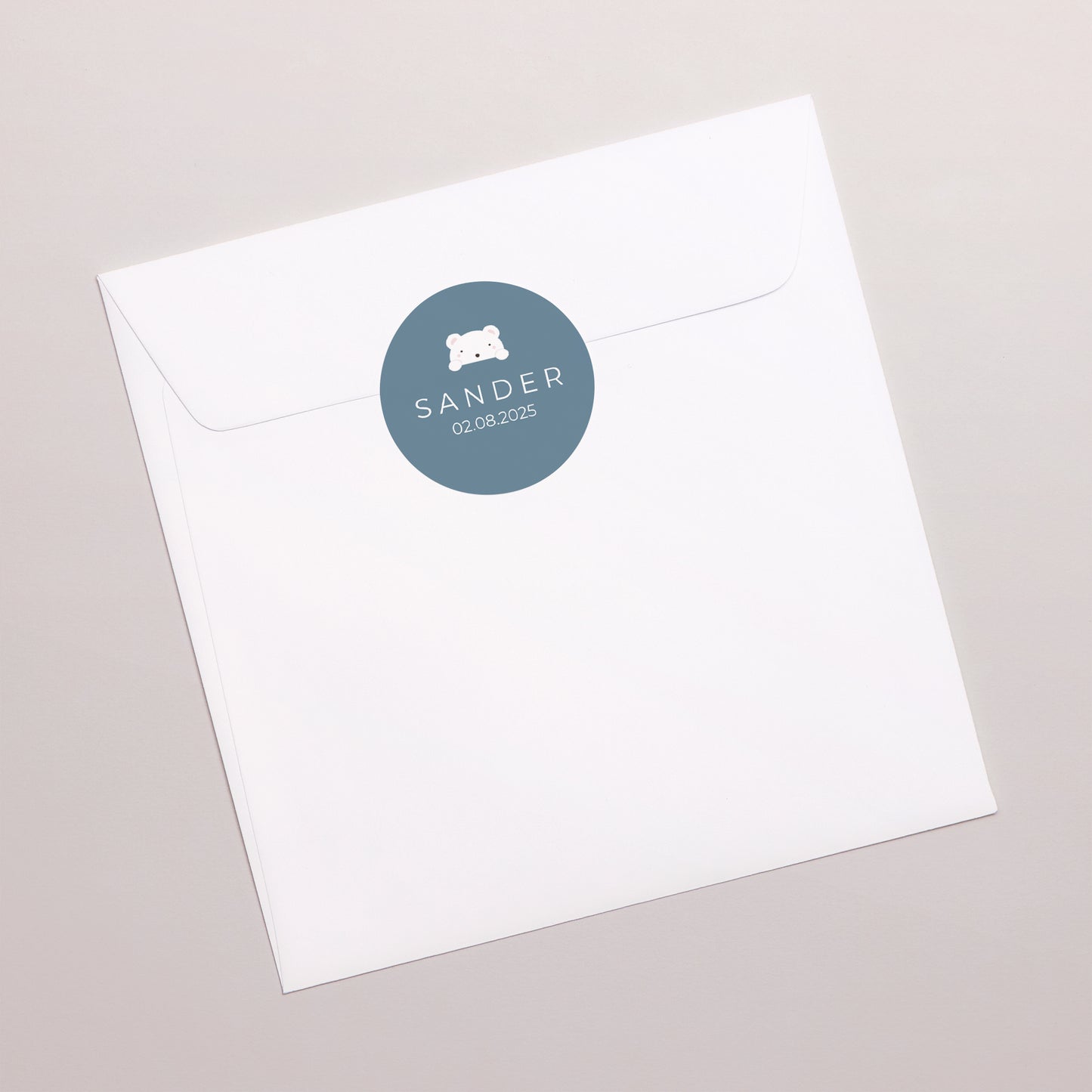 Sticker Geboorte Cirkel Teddyberen tederheid foto N° 3