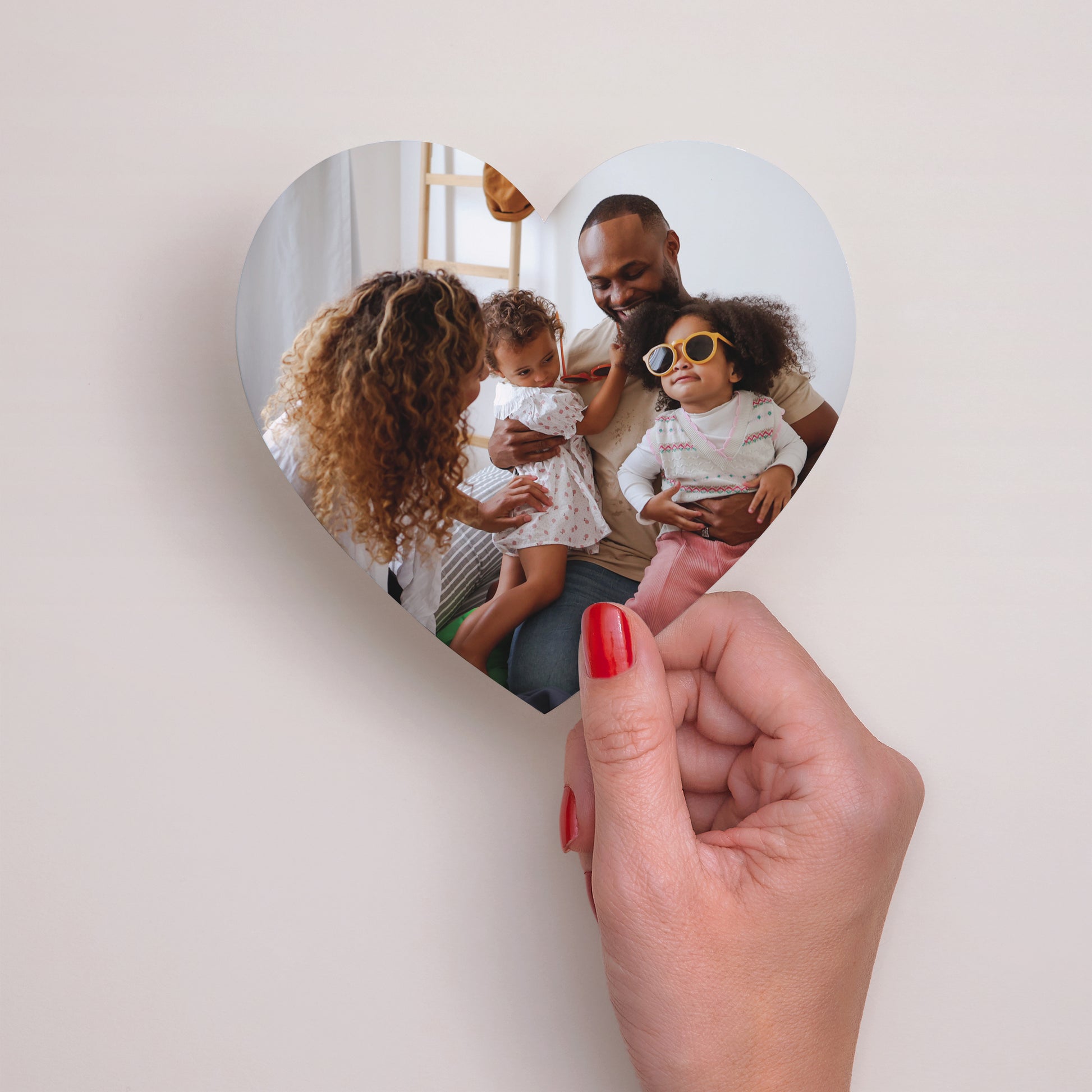 Kerstkaart Eindejaar Hart Geloften van liefde foto N° 2