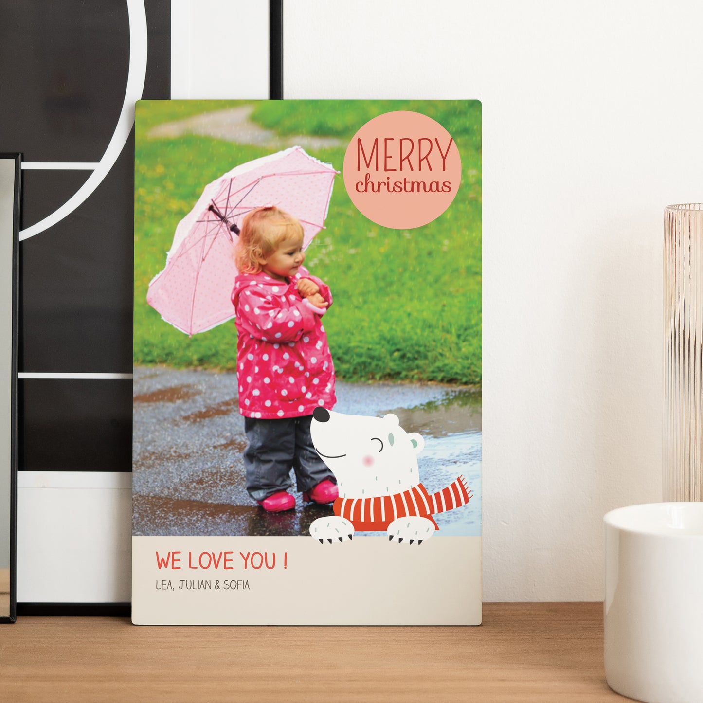 Fotolijst Eindejaar Portret Ours de Noël II foto N° 2