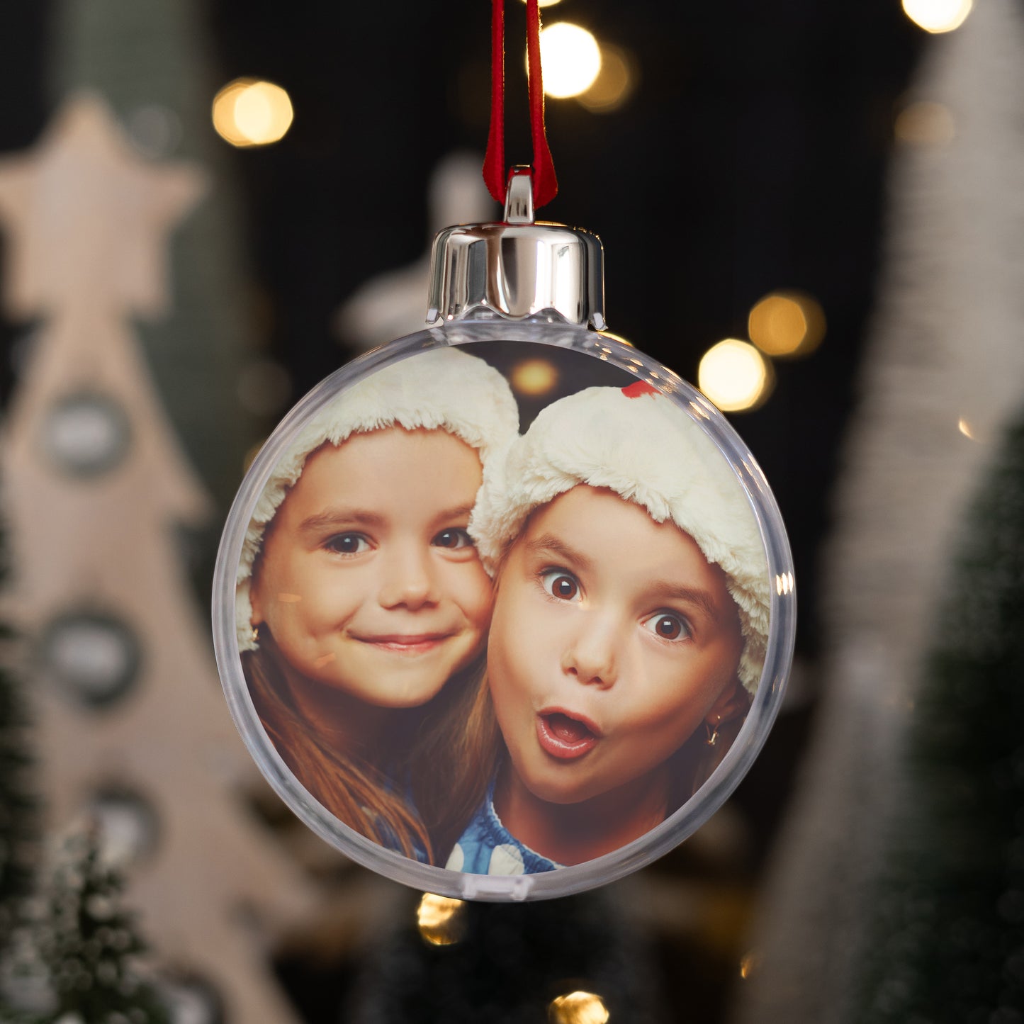 Kerstbal Eindejaar Ronde Geweldig Kerstmis foto N° 1