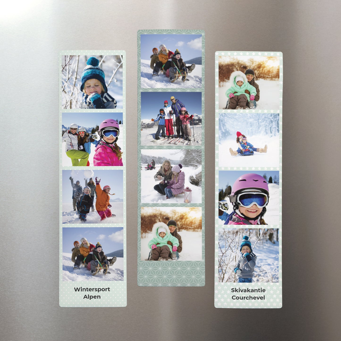 Fotoprint Foto's Set van 3, magnetisch. Milde winter foto N° 1