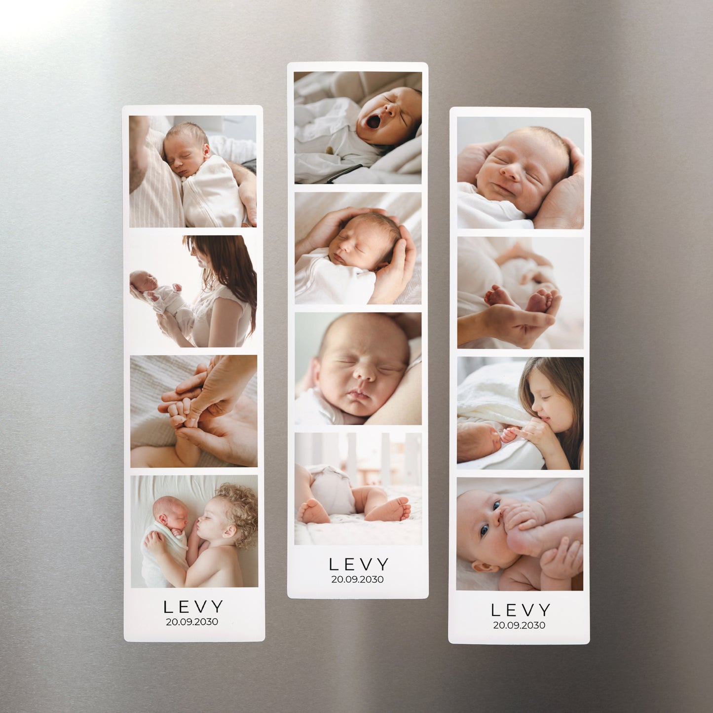 Fotoprint Foto's Set van 3, magnetisch. Klassiek zwart foto N° 1