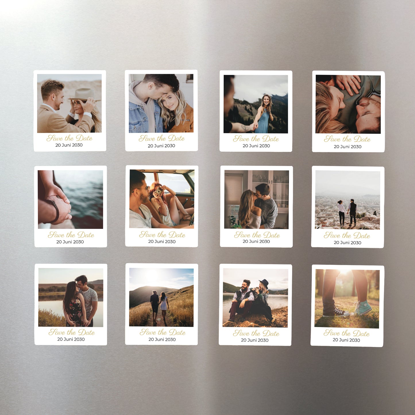 Fotoprint Foto's Set van 12, magnetisch Magneet méli-mélo foto N° 1