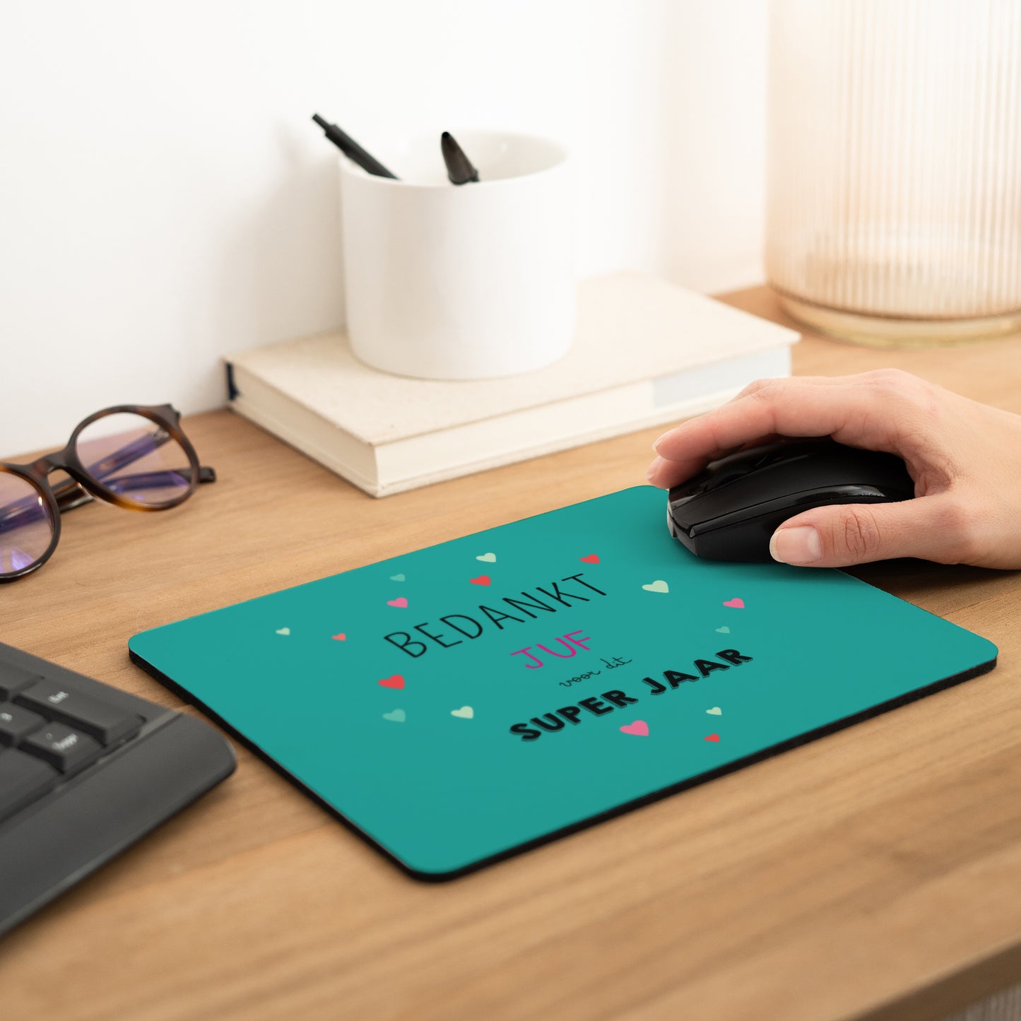 Muismat Objecten Rechthoek Een uitstekende leraar! foto N° 2