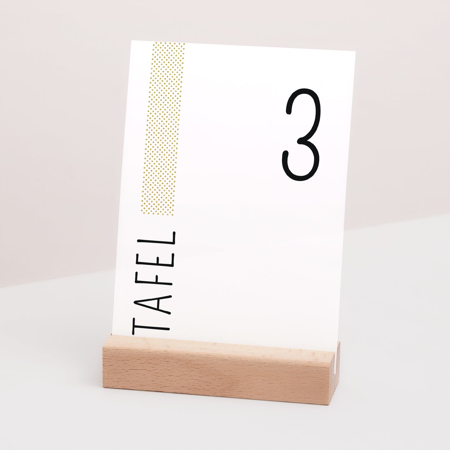 Tafelnummers Huwelijk Rechthoek 2CV Citroën foto N° 3