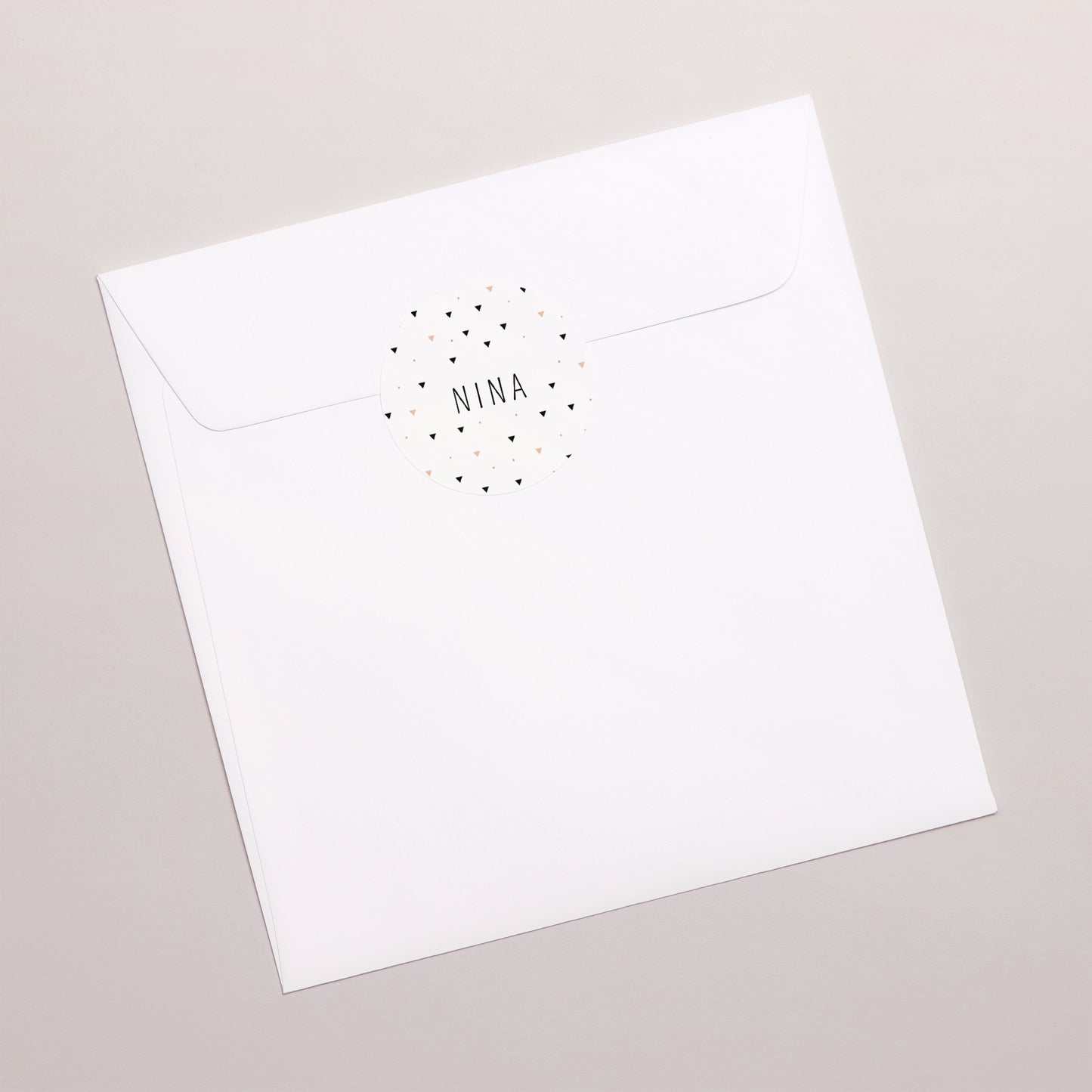 Sticker Geboorte Cirkel Zoete Origami foto N° 3