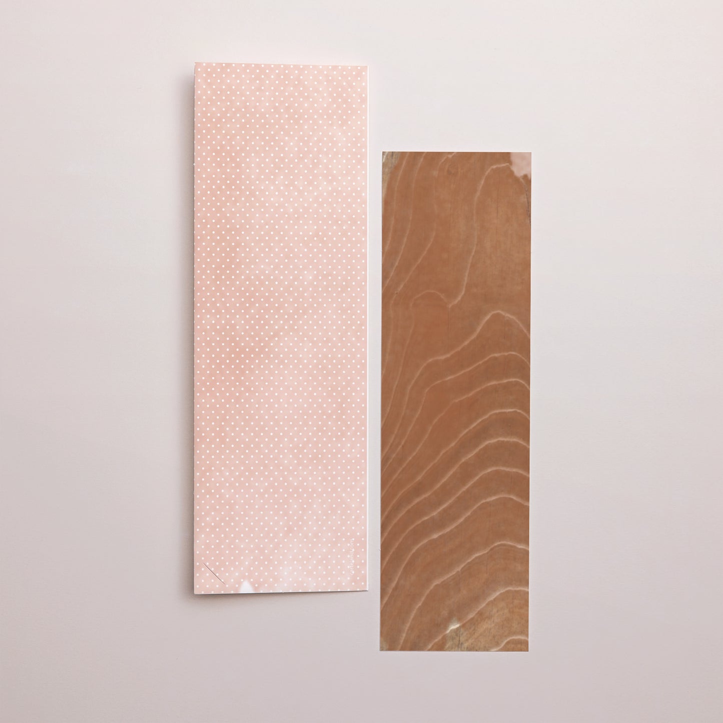 Bedankkaart Huwelijk Fotocabine bladwijzer Roos Chic & Bois foto N° 3