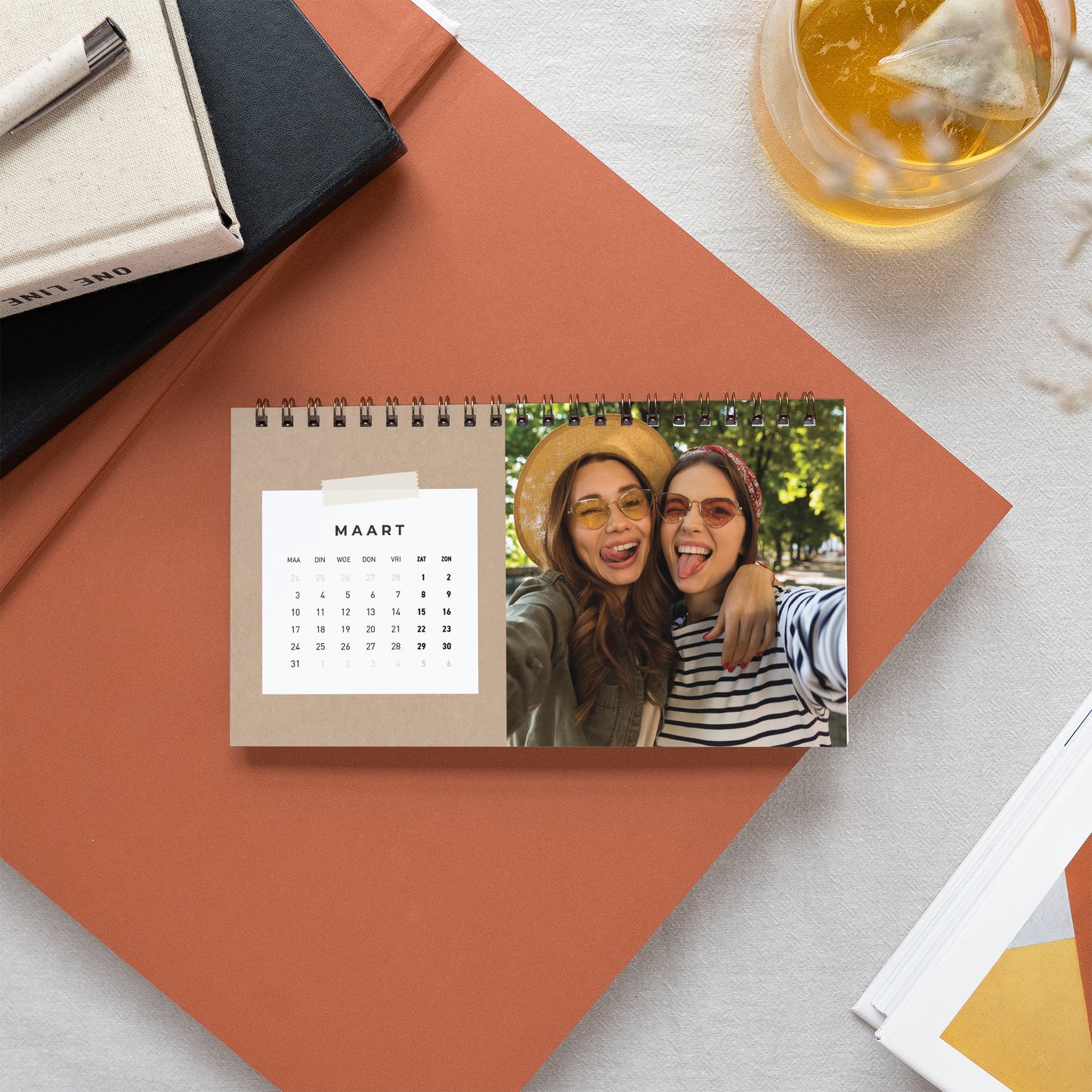 Kalender Eindejaar Kantoor, landschap Kraft & Foto's foto N° 3