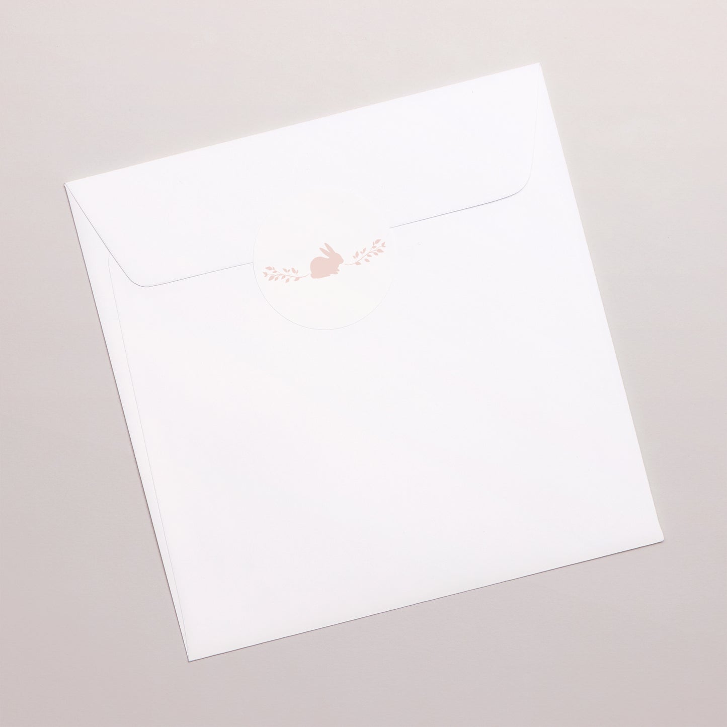 Sticker Geboorte Cirkel Gouden konijn foto N° 3