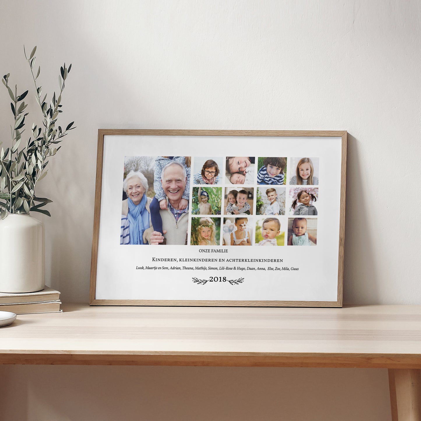 Poster Foto's Landschap 90 x 60 cm De familie foto N° 2