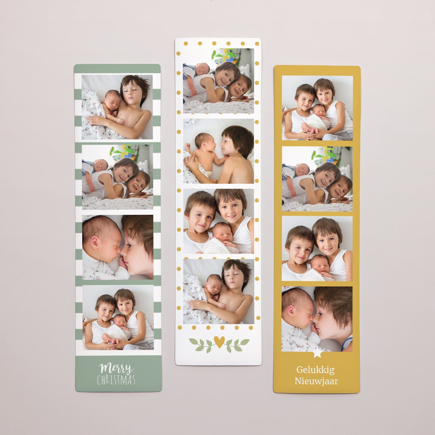 Fotoprint Foto's Set van 3, magnetisch. Groen & Geel foto N° 1