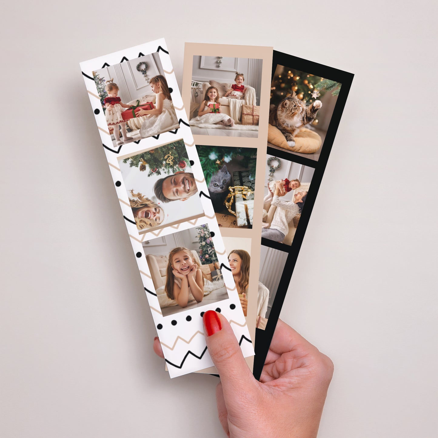 Fotoprint Foto's Set van 3 Chevrons Kerst II foto N° 2