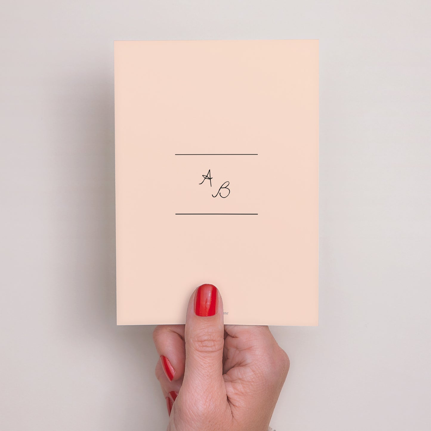 Uitnodigingen Huwelijk Portret Aquarello foto N° 3