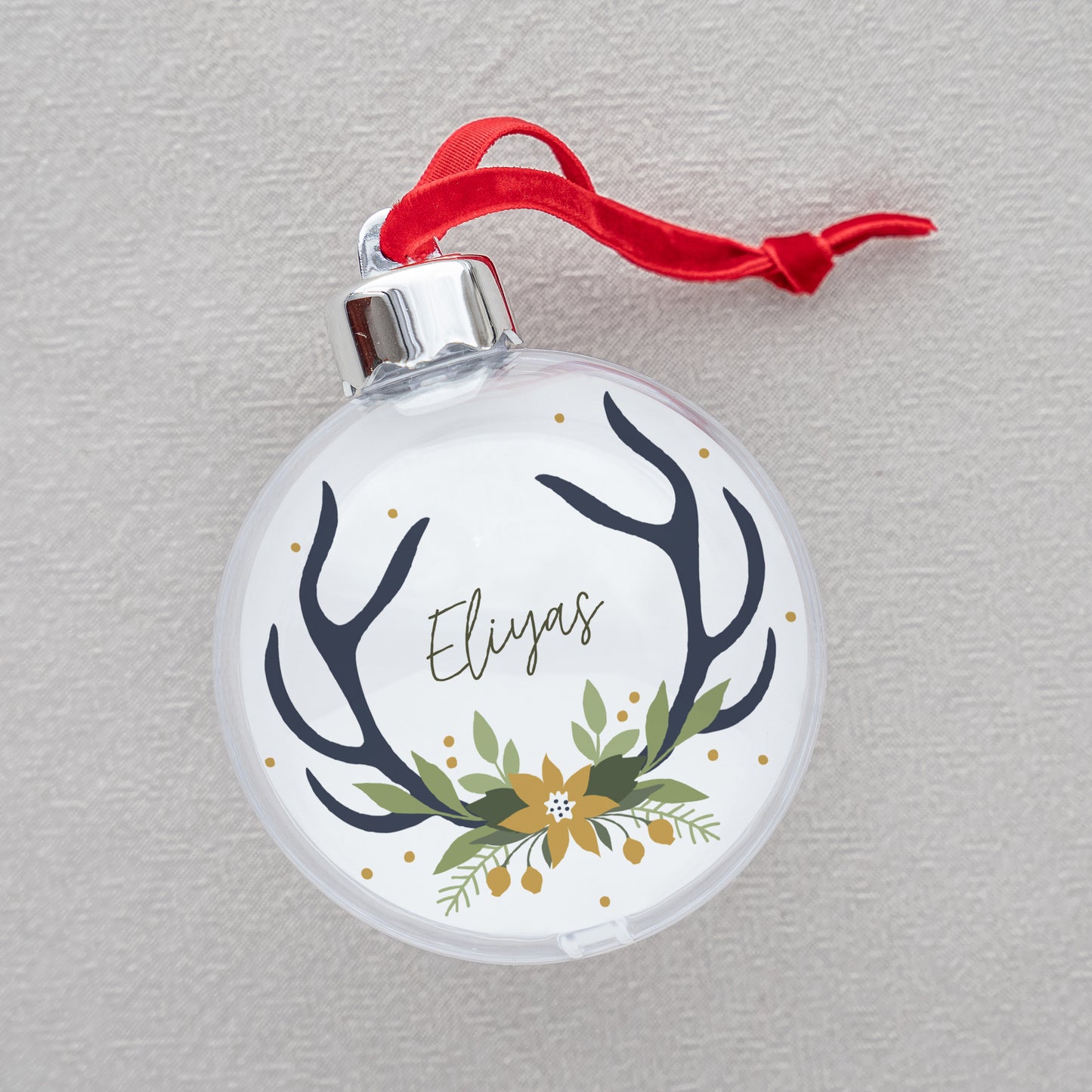 Kerstbal Eindejaar Ronde Scandinavische kerst foto N° 2