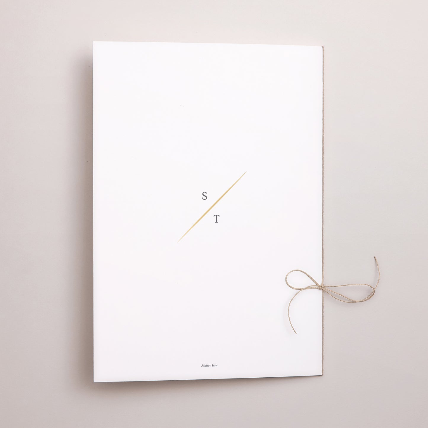 Kerkboekje Huwelijk Dubbele deur Vintage gebladerte foto N° 3