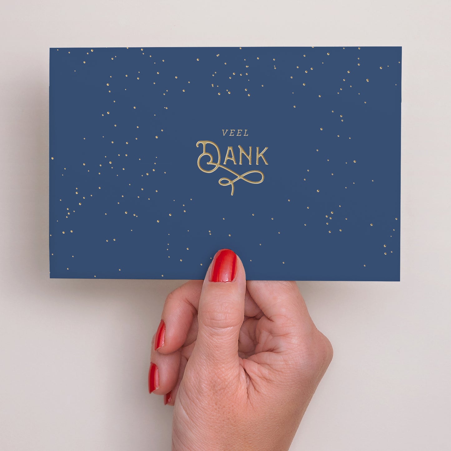 Bedankkaart Geboorte Landschap Orion foto N° 3