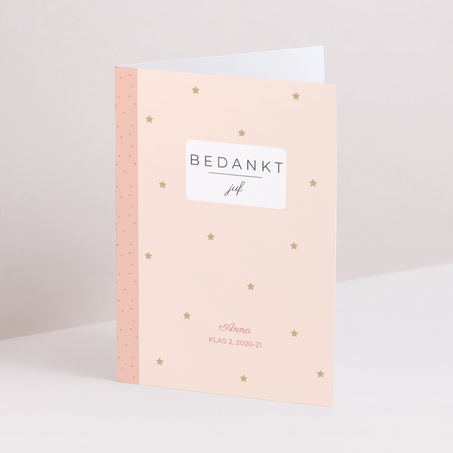 Kaart Objecten Dubbel portretvenster Cahier Rose foto N° 1