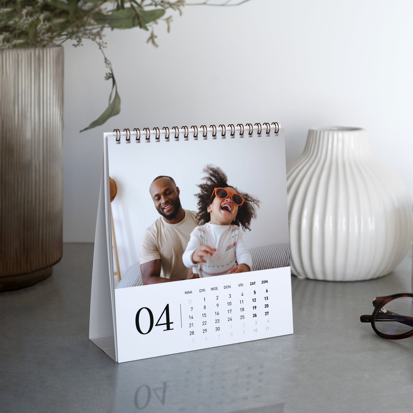 Kalender Eindejaar Bureau, ezel Gradienten Trend Luipaard foto N° 2