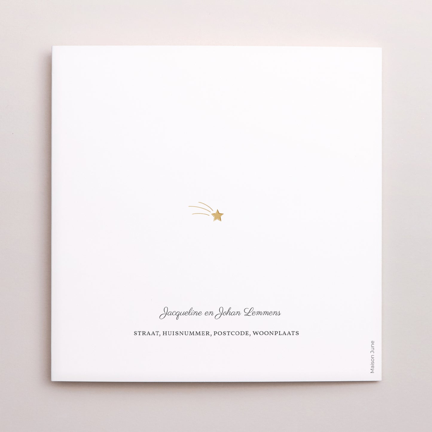 Uitnodigingskaart Overlijden Dubbel vierluik Duif van het hart foto N° 3