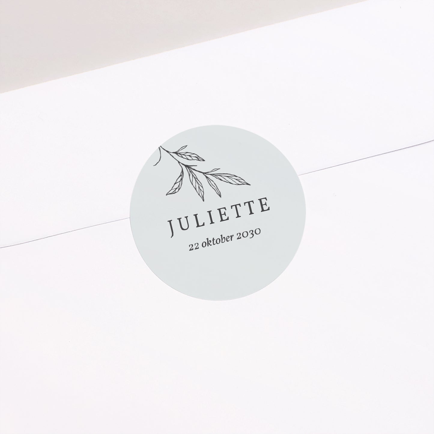 Sticker Geboorte Cirkel Jolie Pousse foto N° 1