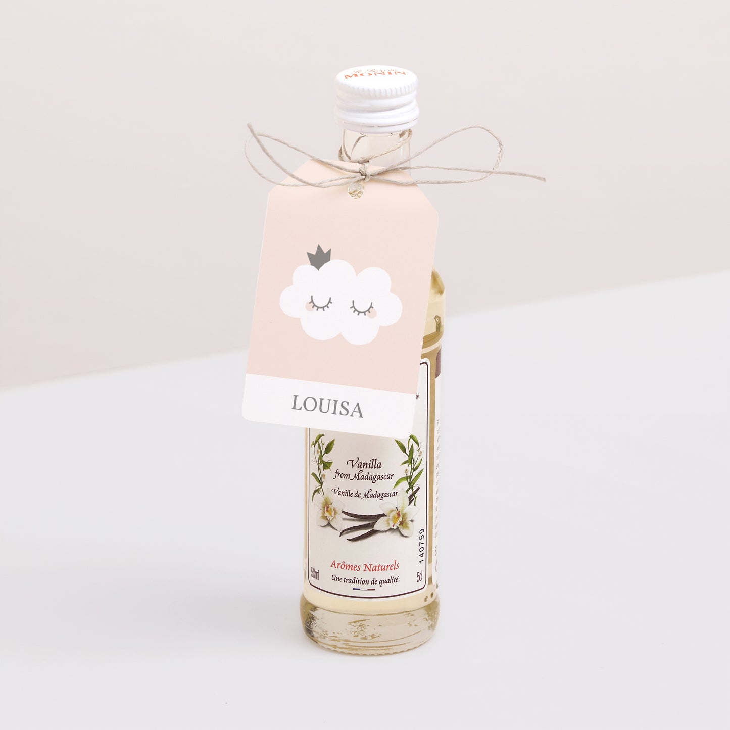 Cadeaulabel Geboorte Vlag Kleine Wolk foto N° 3