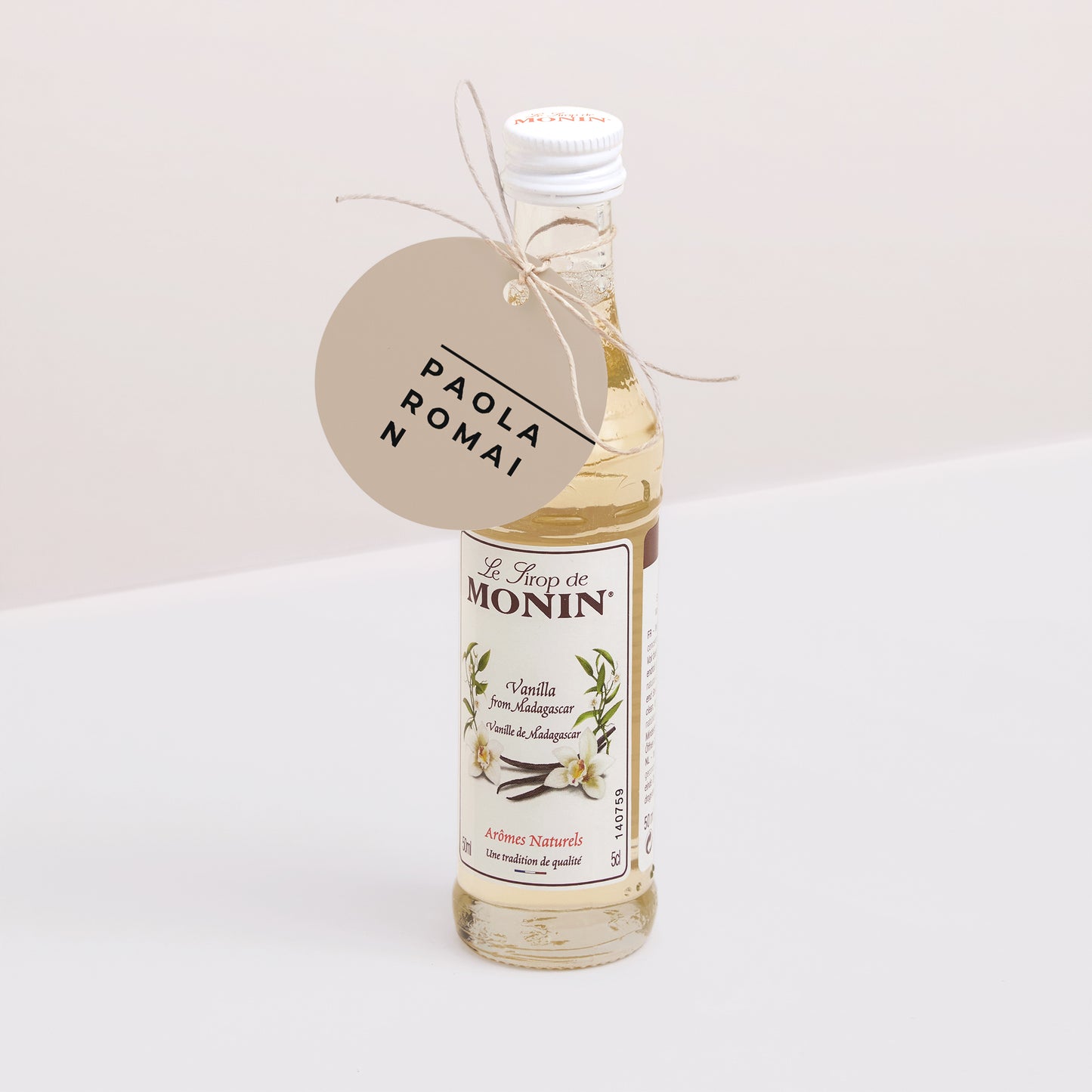 Cadeaulabel Huwelijk Ronde Typo Manuscrite foto N° 3