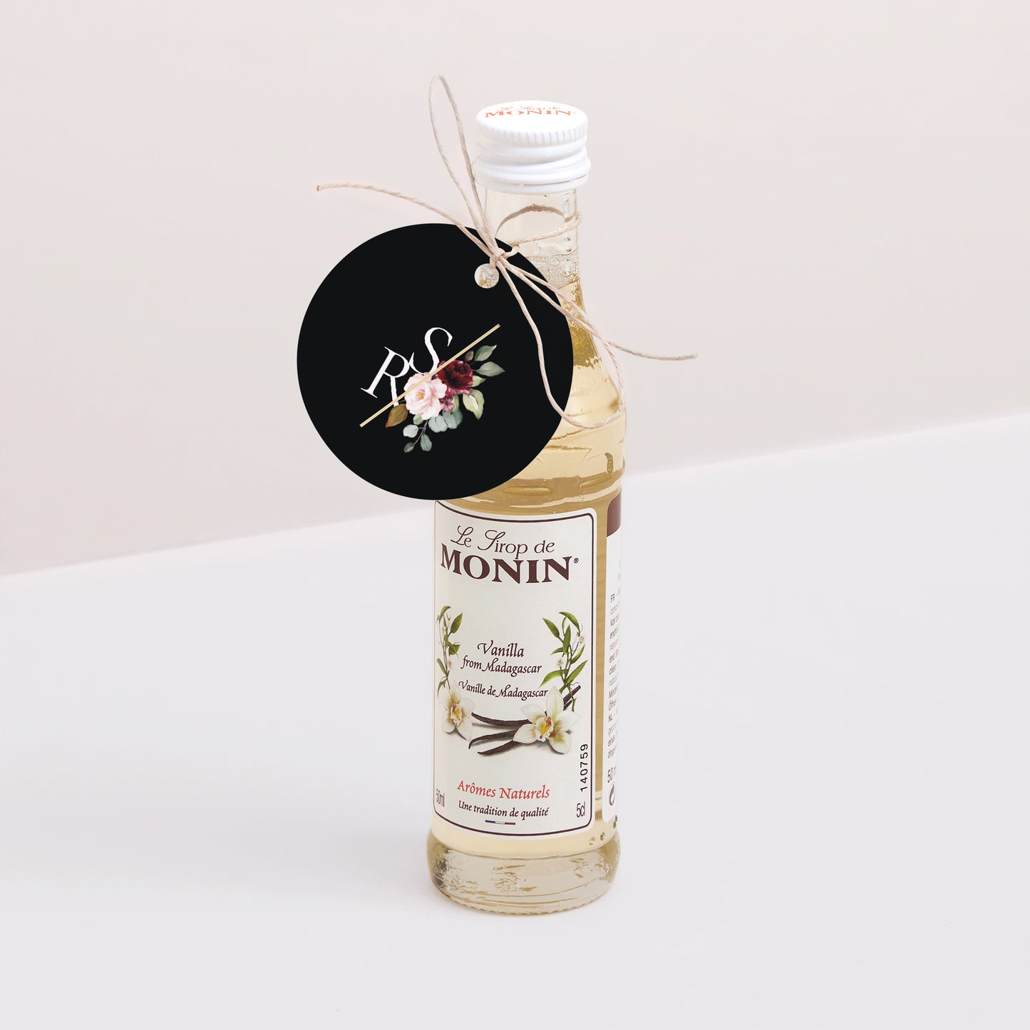 Cadeaulabel Huwelijk Ronde Rock'n'Gold foto N° 3